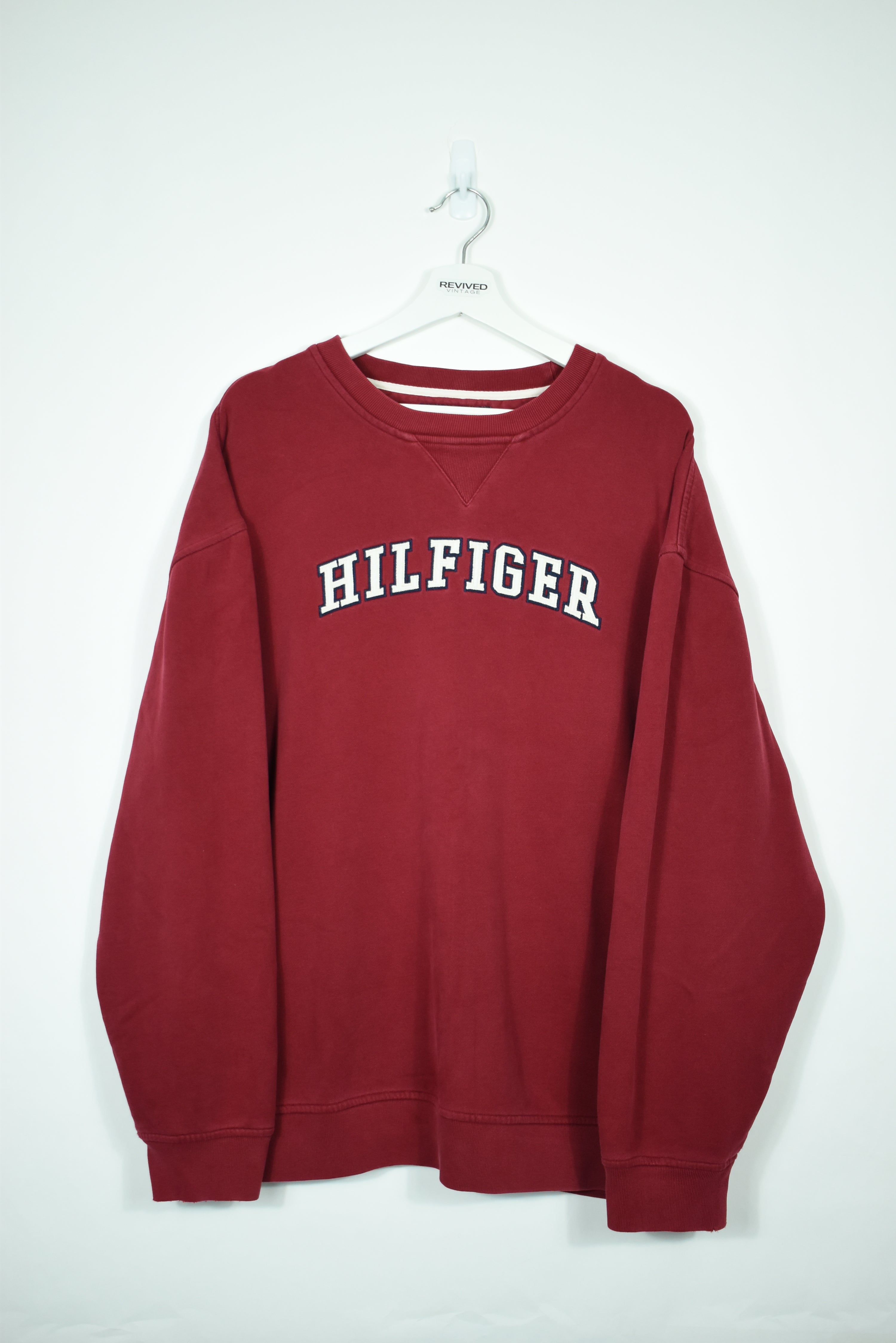 Vintage Tommy Hilfiger Embroidered Sweatshirt XL