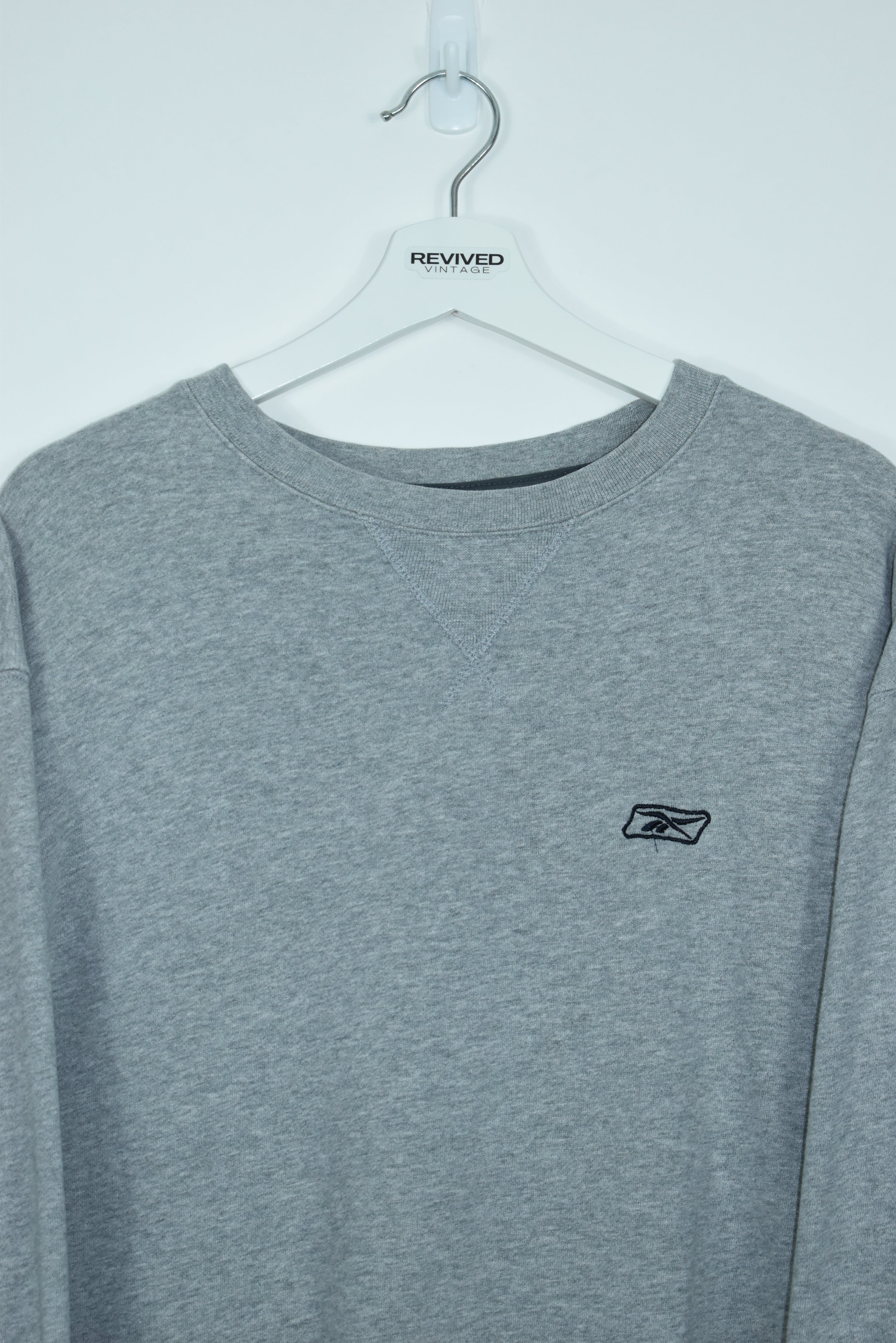 Vintage Reebok Embroidered Small Logo Sweatshirt XL