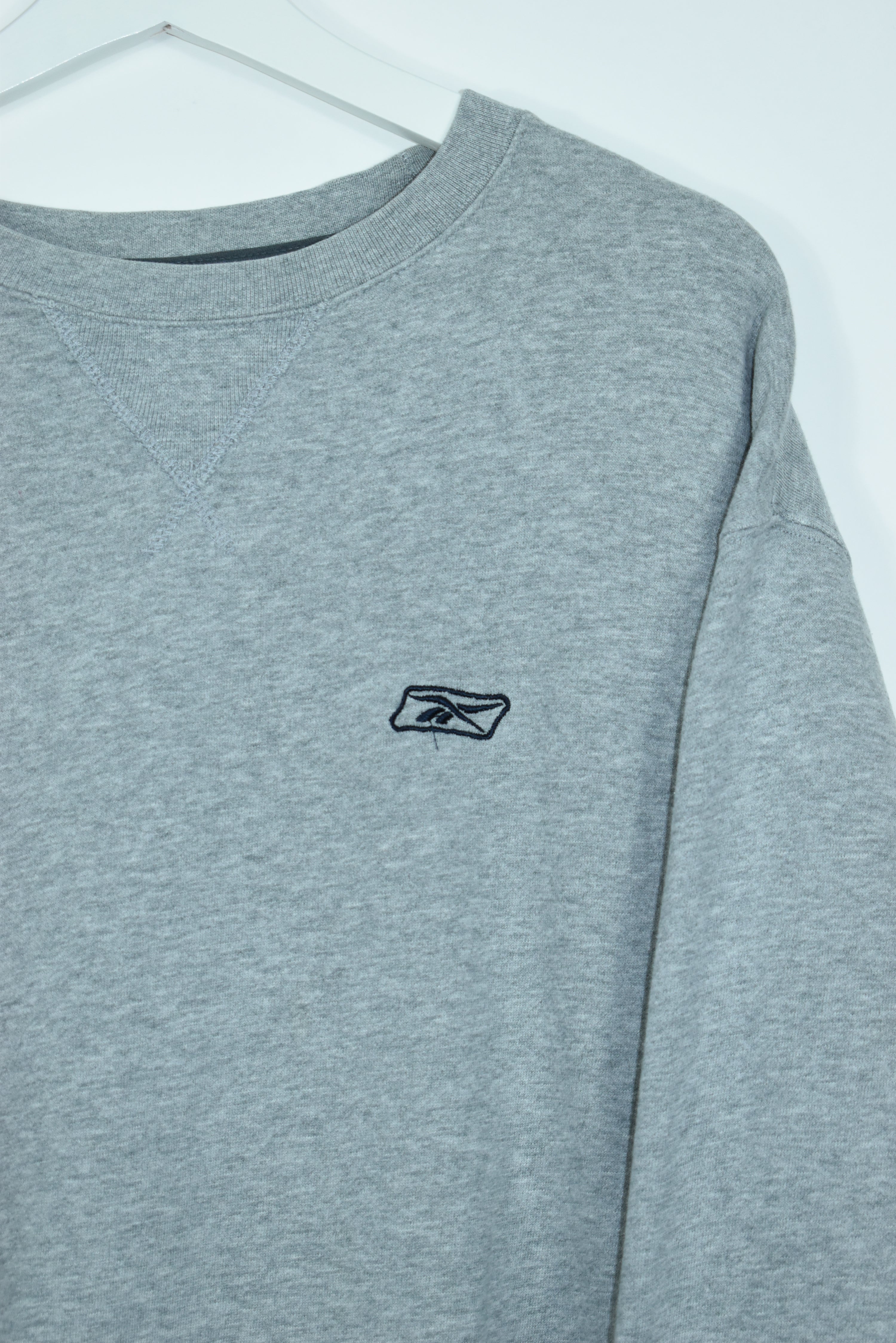 Vintage Reebok Embroidered Small Logo Sweatshirt XL