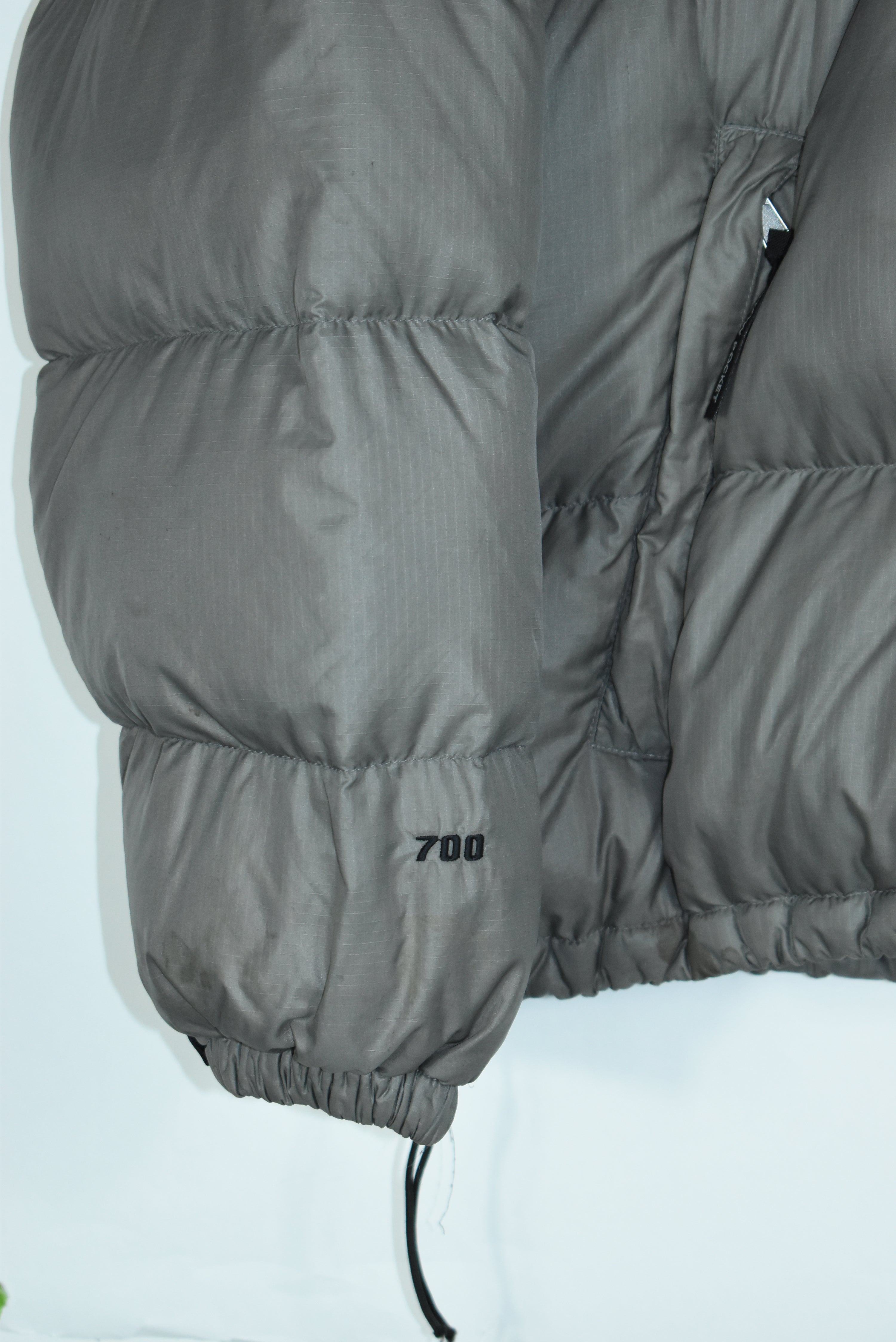 Vintage North Face Puffer 700 Grey Mens XXL