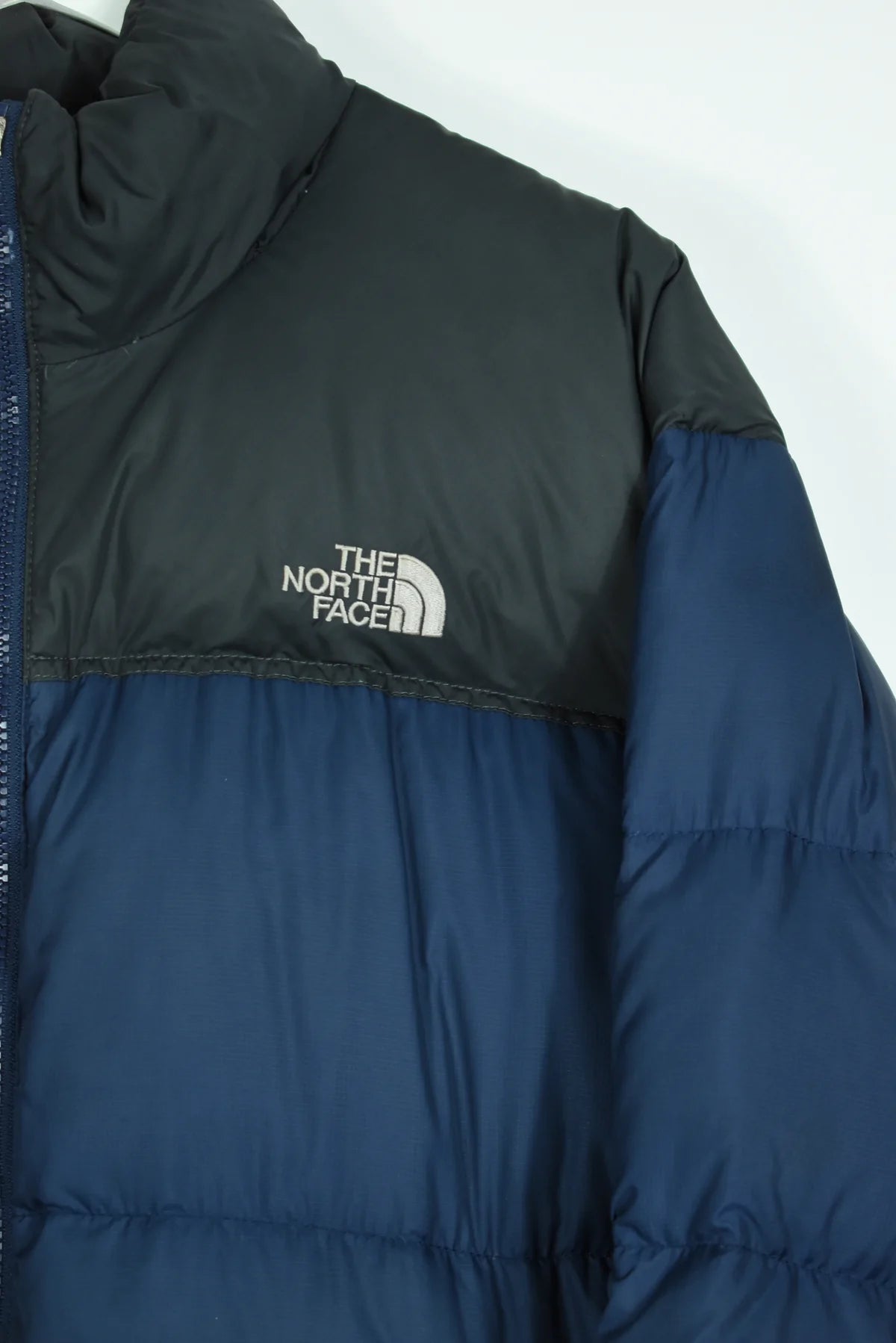 VINTAGE NORTH FACE NUPTSE 700 PUFFER NAVY LARGE