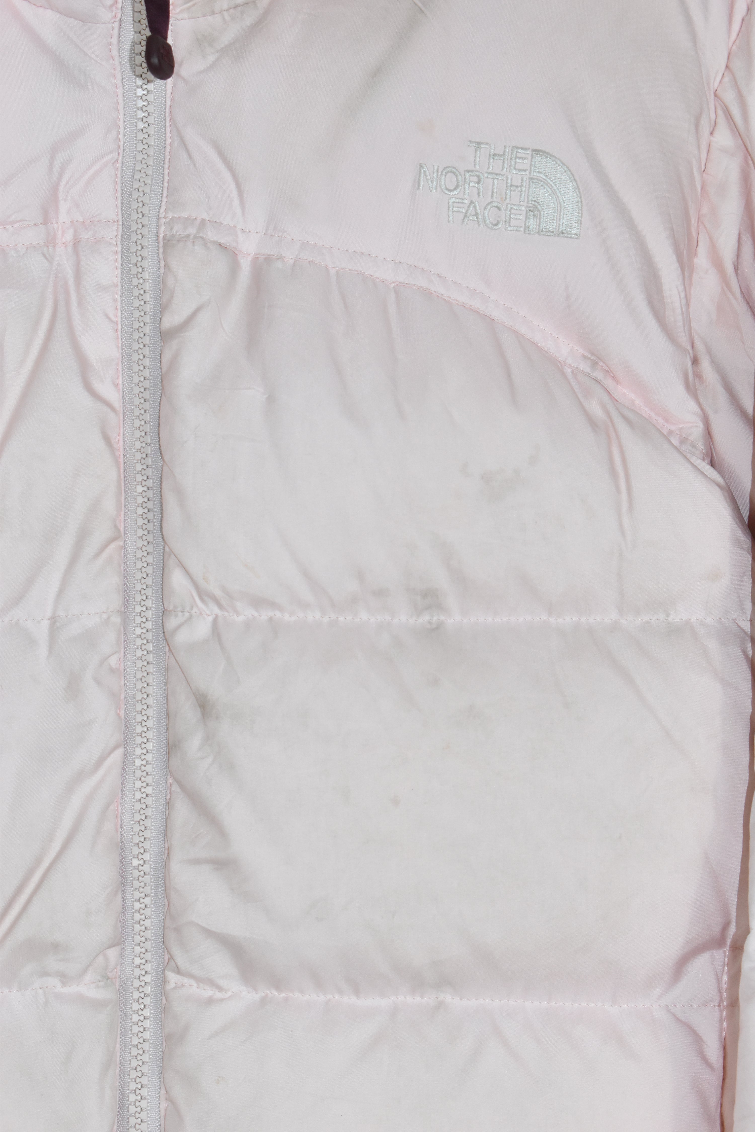 Vintage North Face Puffer 700 Light Pink Womens MEDIUM