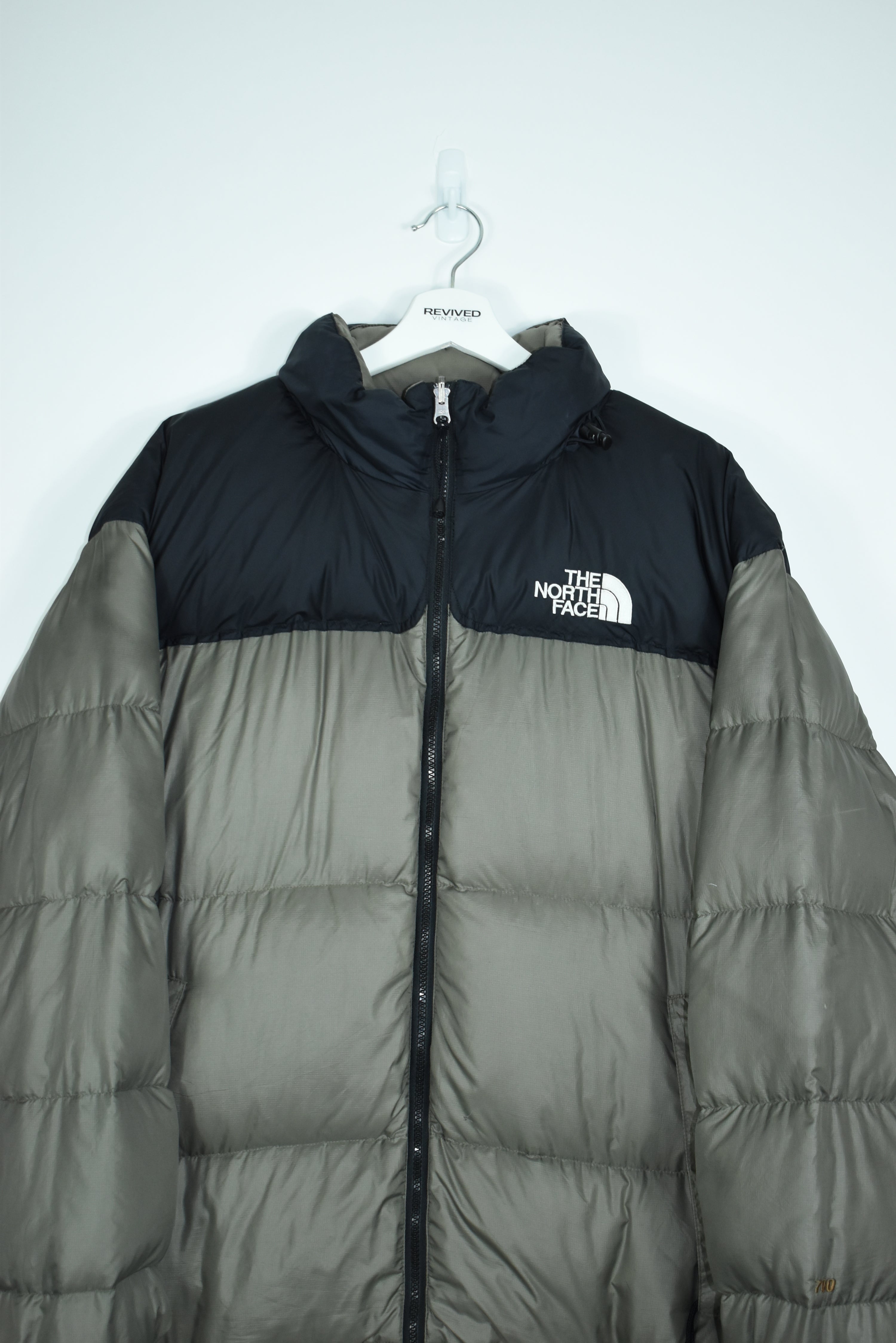 Vintage North Face 700 Puffer Grey XXL