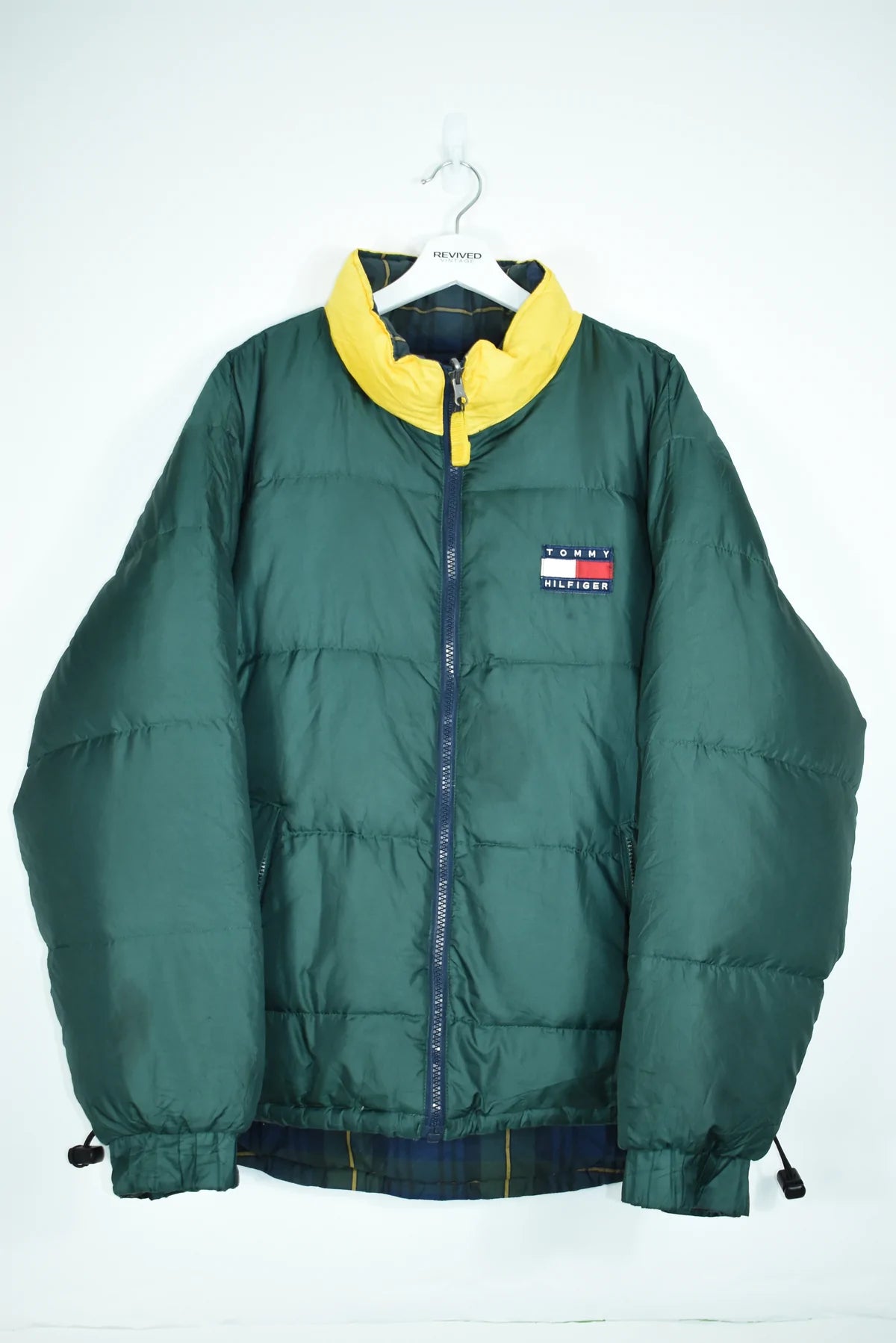 Tommy hilfiger sales reversible puffer jacket
