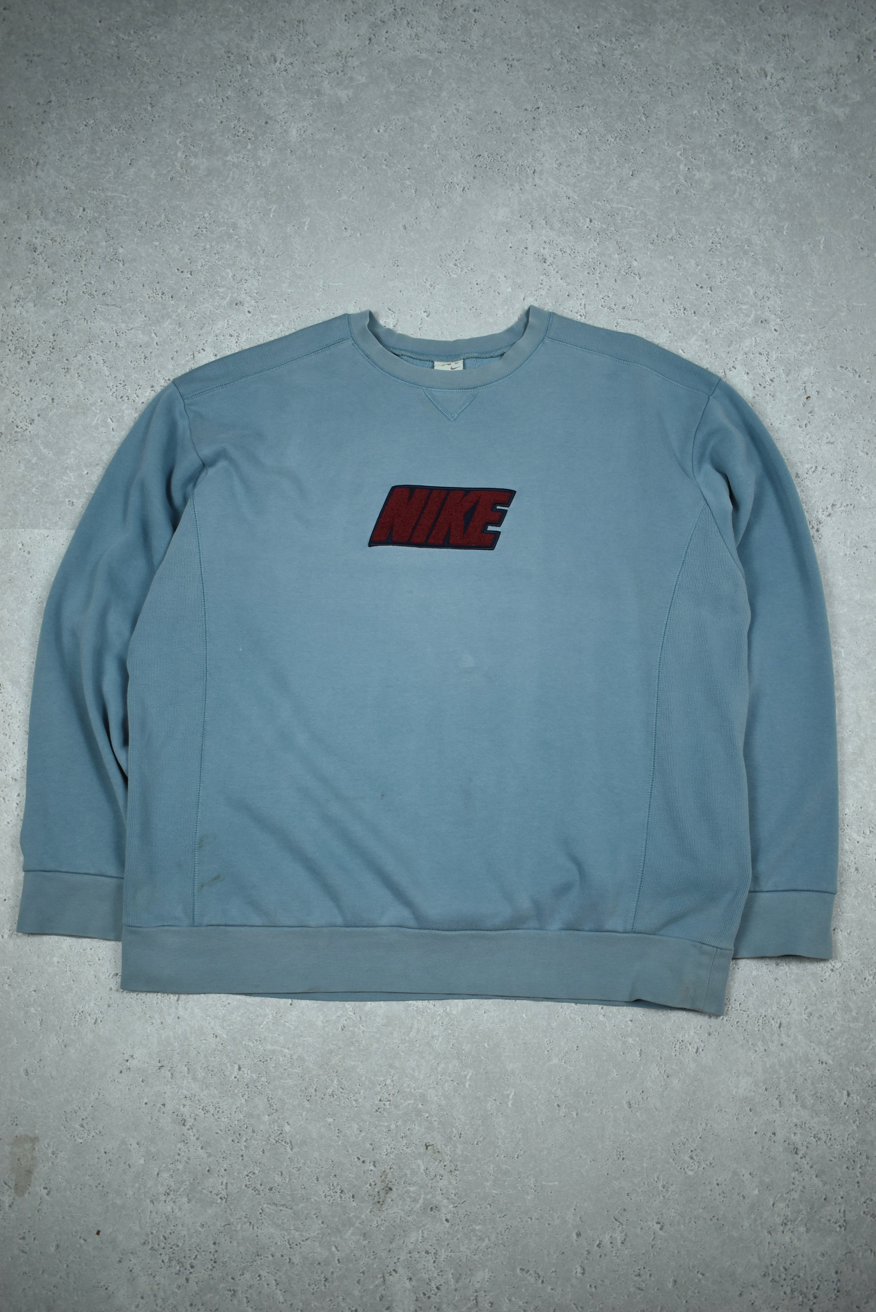 Vintage Nike Embroidered Carpet Print Sweatshirt XXL