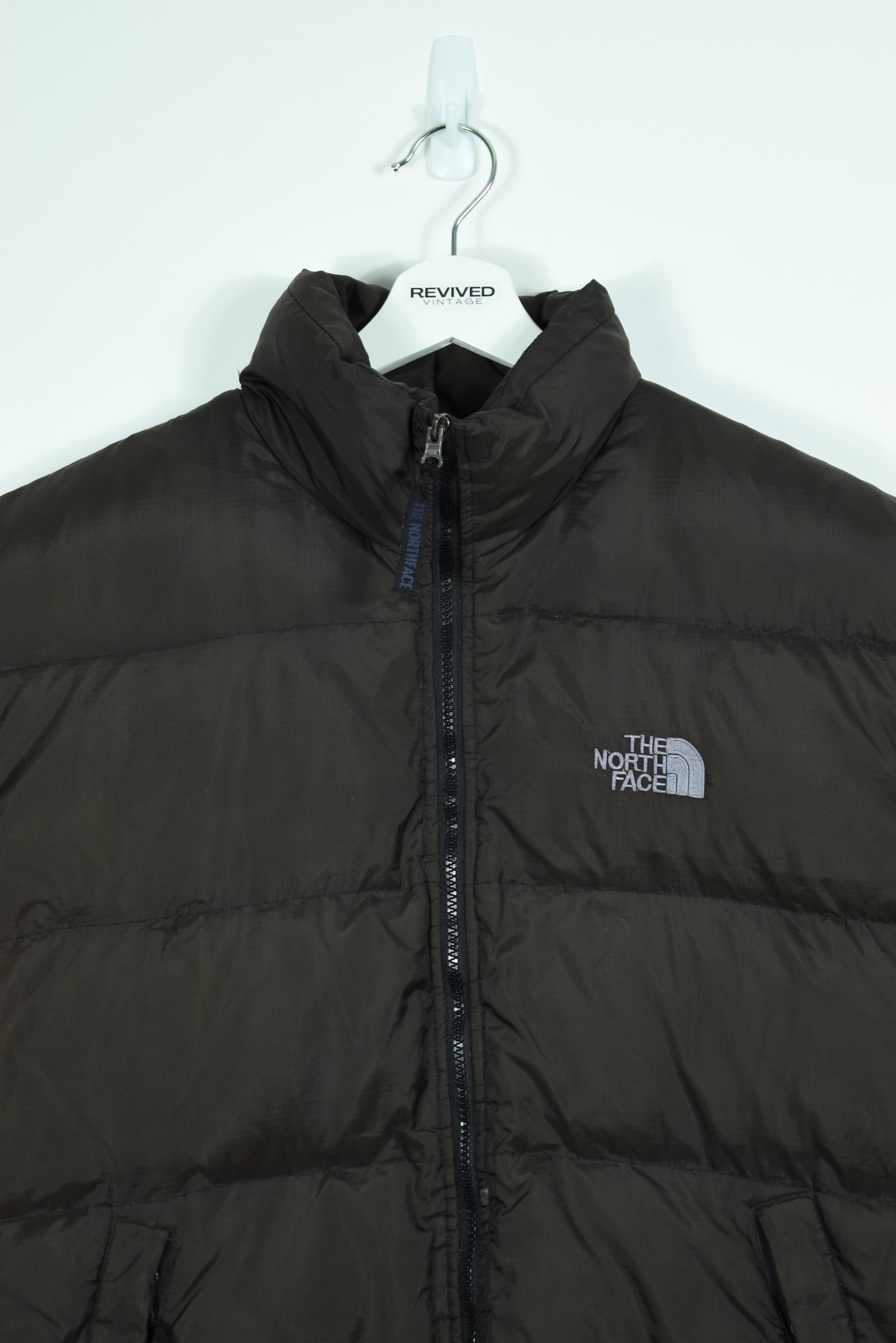 Vintage RARE Brown North Face Bootleg Puffer Vest XLARGE