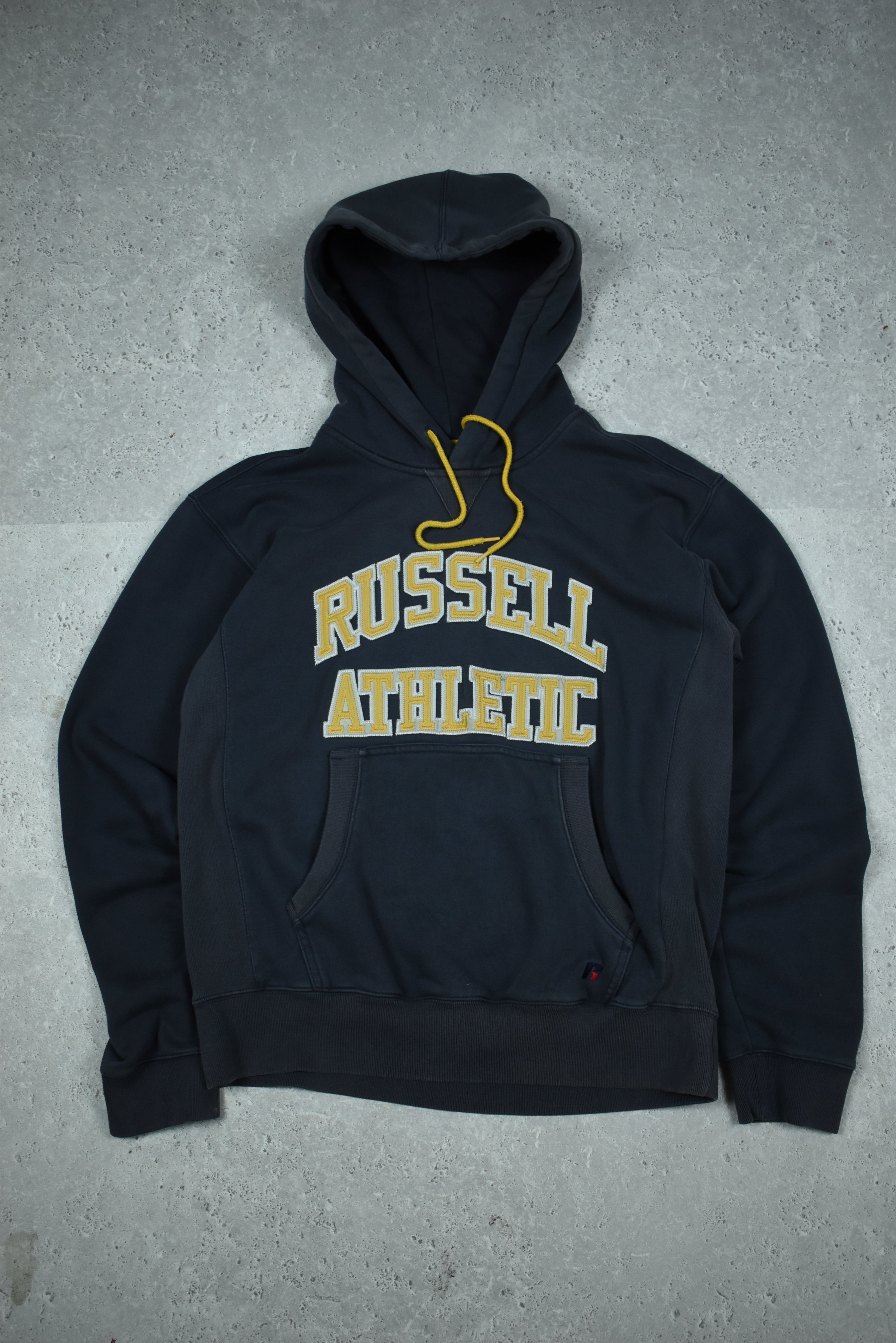 Vintage Russell Athletic Embroidered Hoodie Large