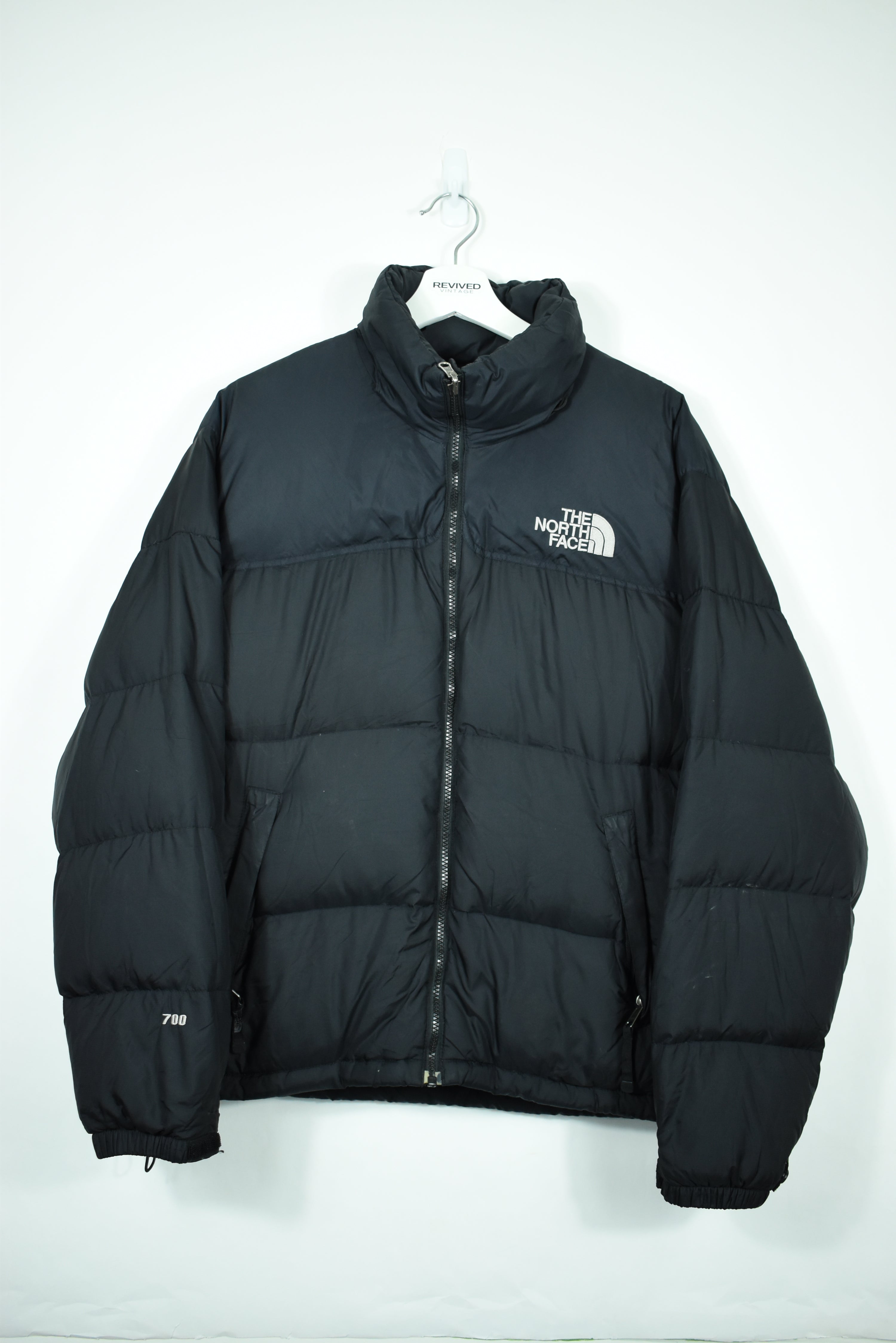 VINTAGE NORTH FACE PUFFER NUPTSE 700 BLACK XLARGE