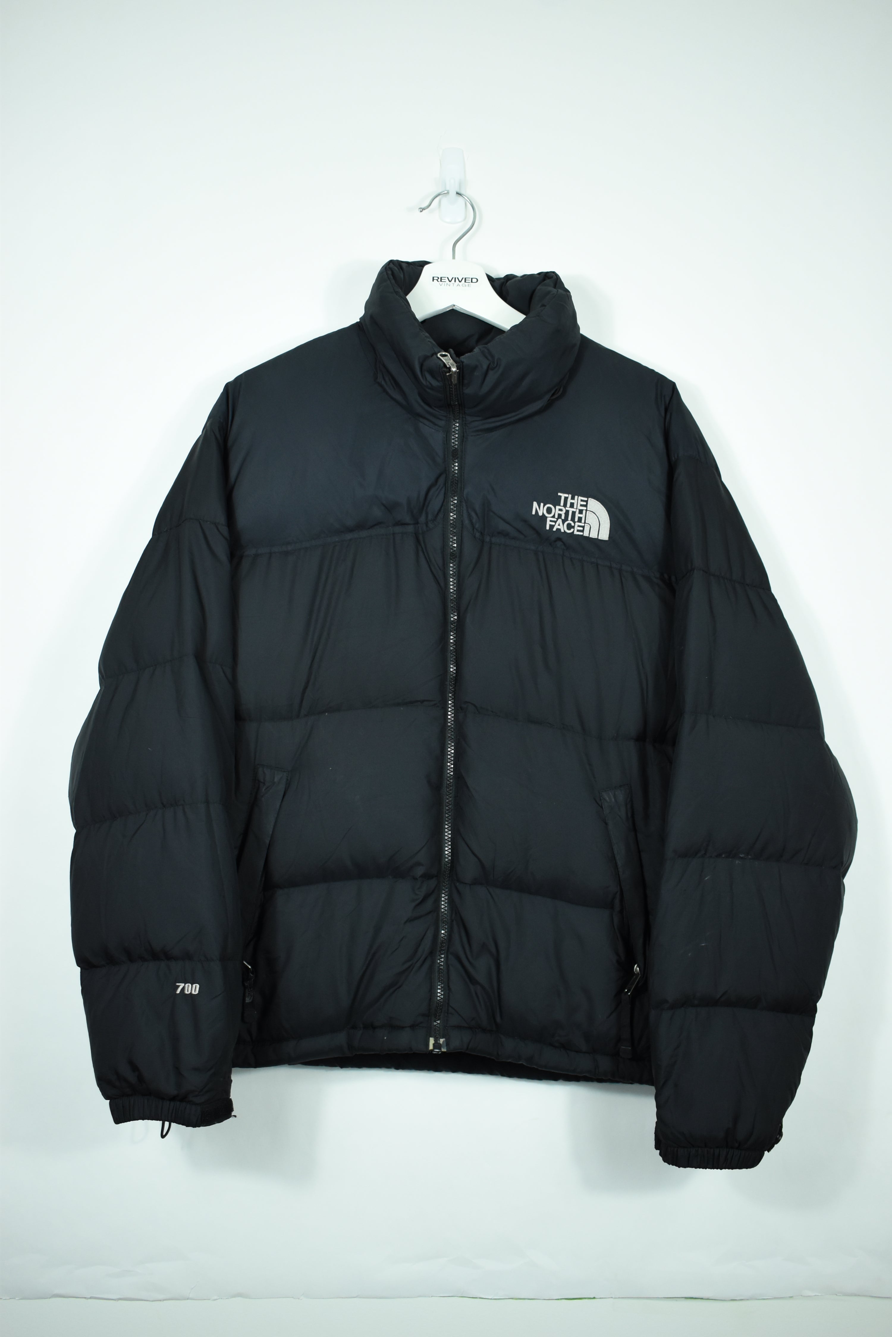 VINTAGE NORTH FACE NUPTSE 700 BLACK MEDIUM