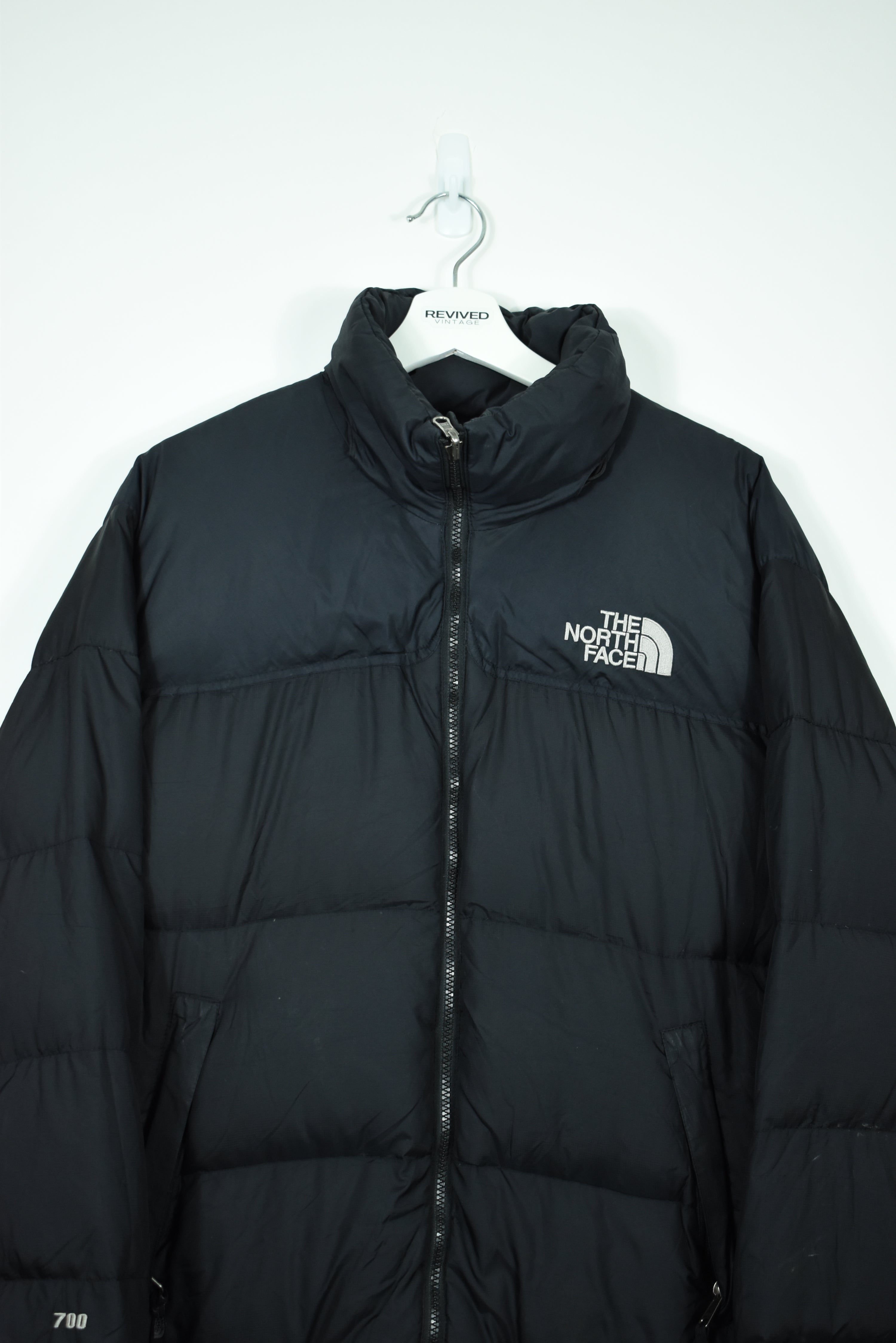 VINTAGE NORTH FACE NUPTSE 700 BLACK LARGE