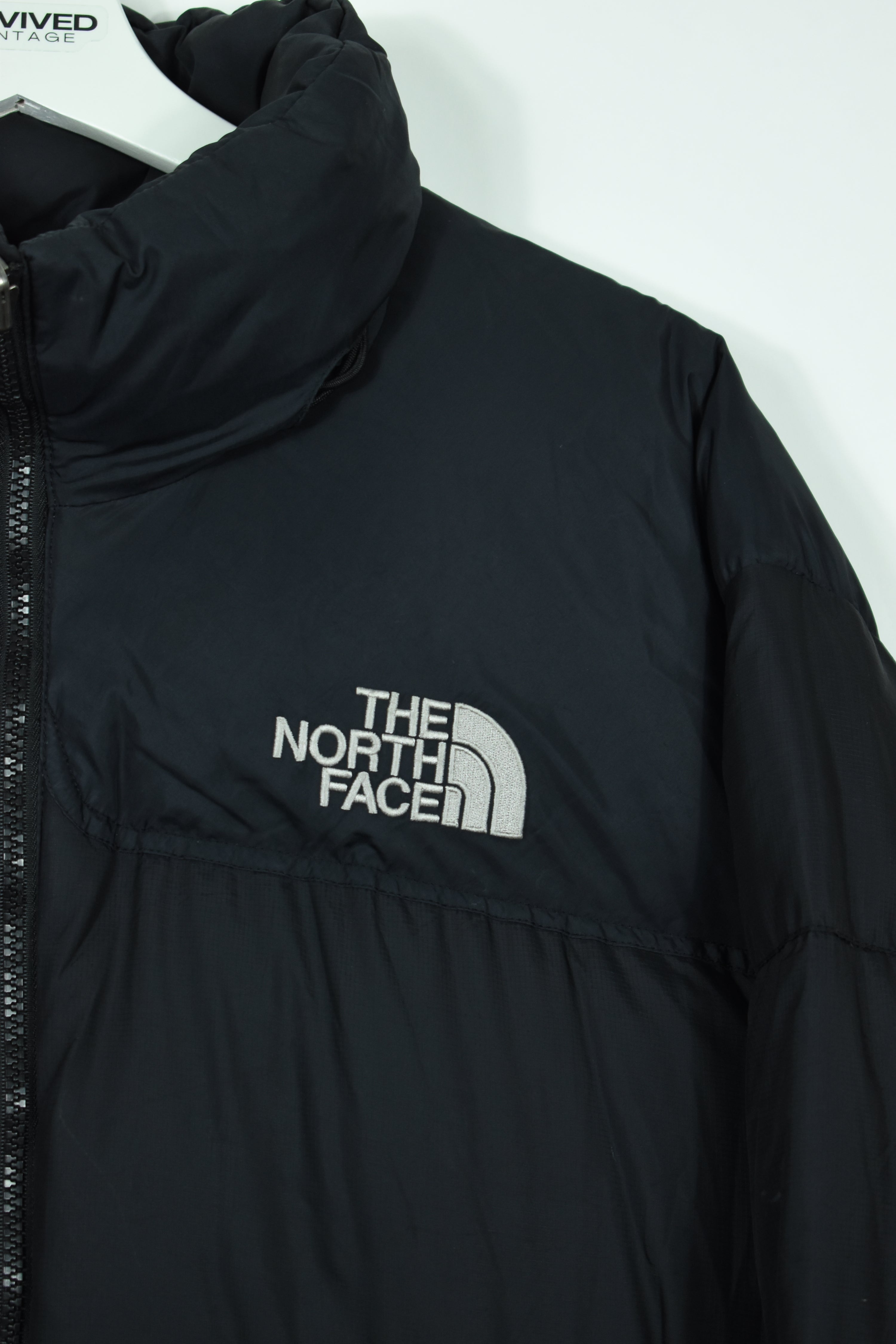 VINTAGE NORTH FACE NUPTSE 700 BLACK MEDIUM