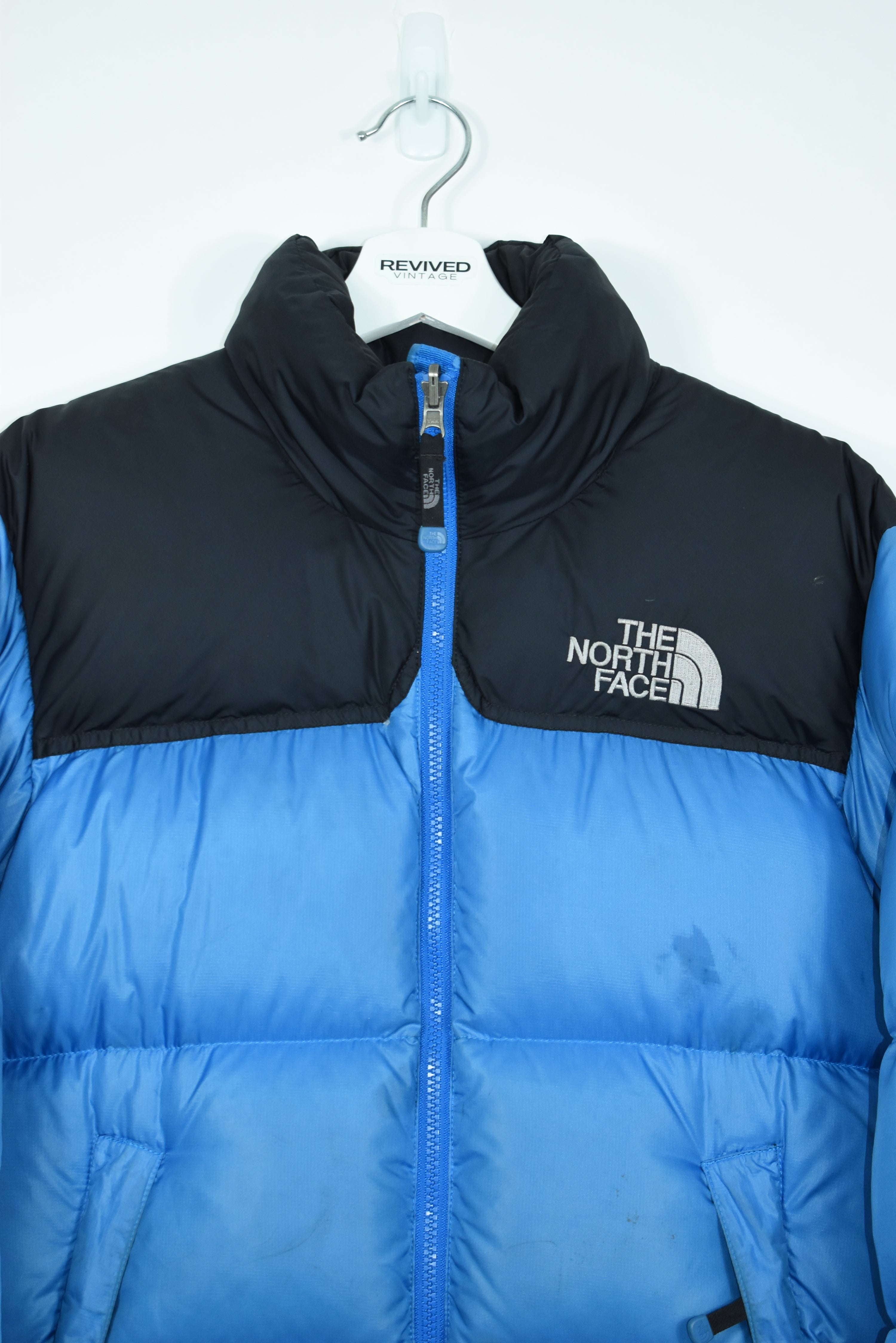 VINTAGE NORTH FACE NUPTSE 700 LIGHT BLUE L/ XLARGE