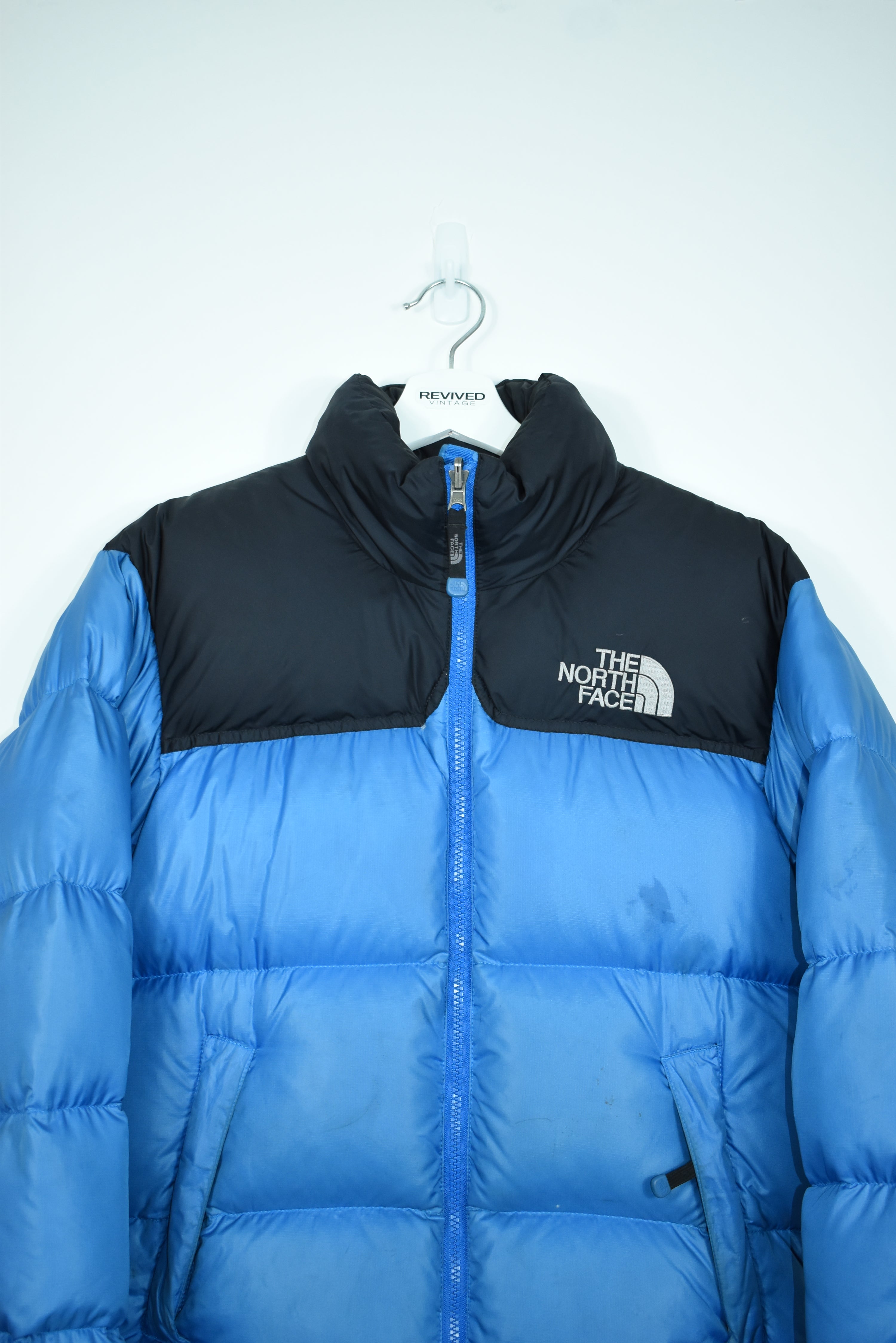 VINTAGE NORTH FACE NUPTSE 700 LIGHT BLUE L/ XLARGE