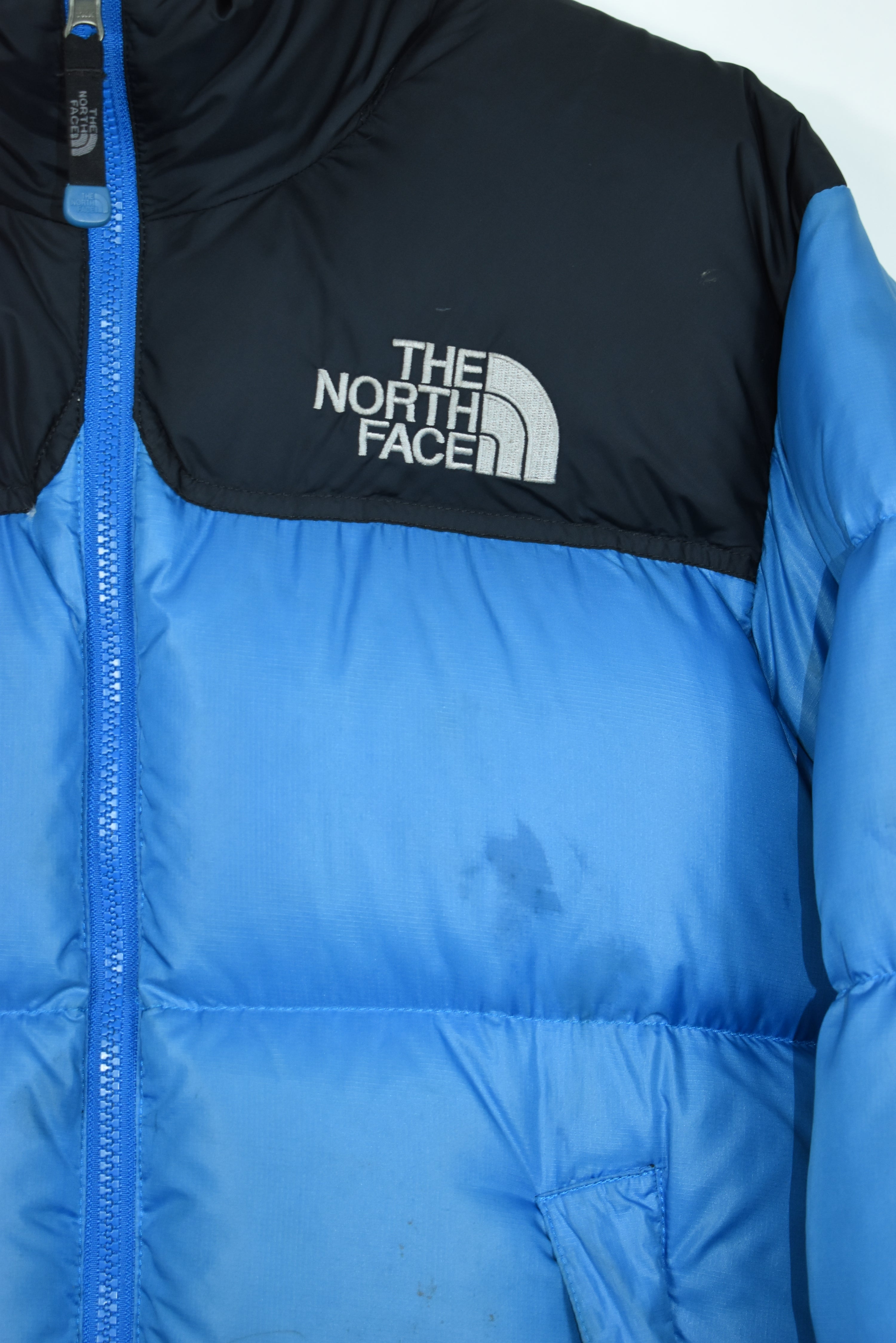 VINTAGE NORTH FACE NUPTSE 700 LIGHT BLUE SMALL