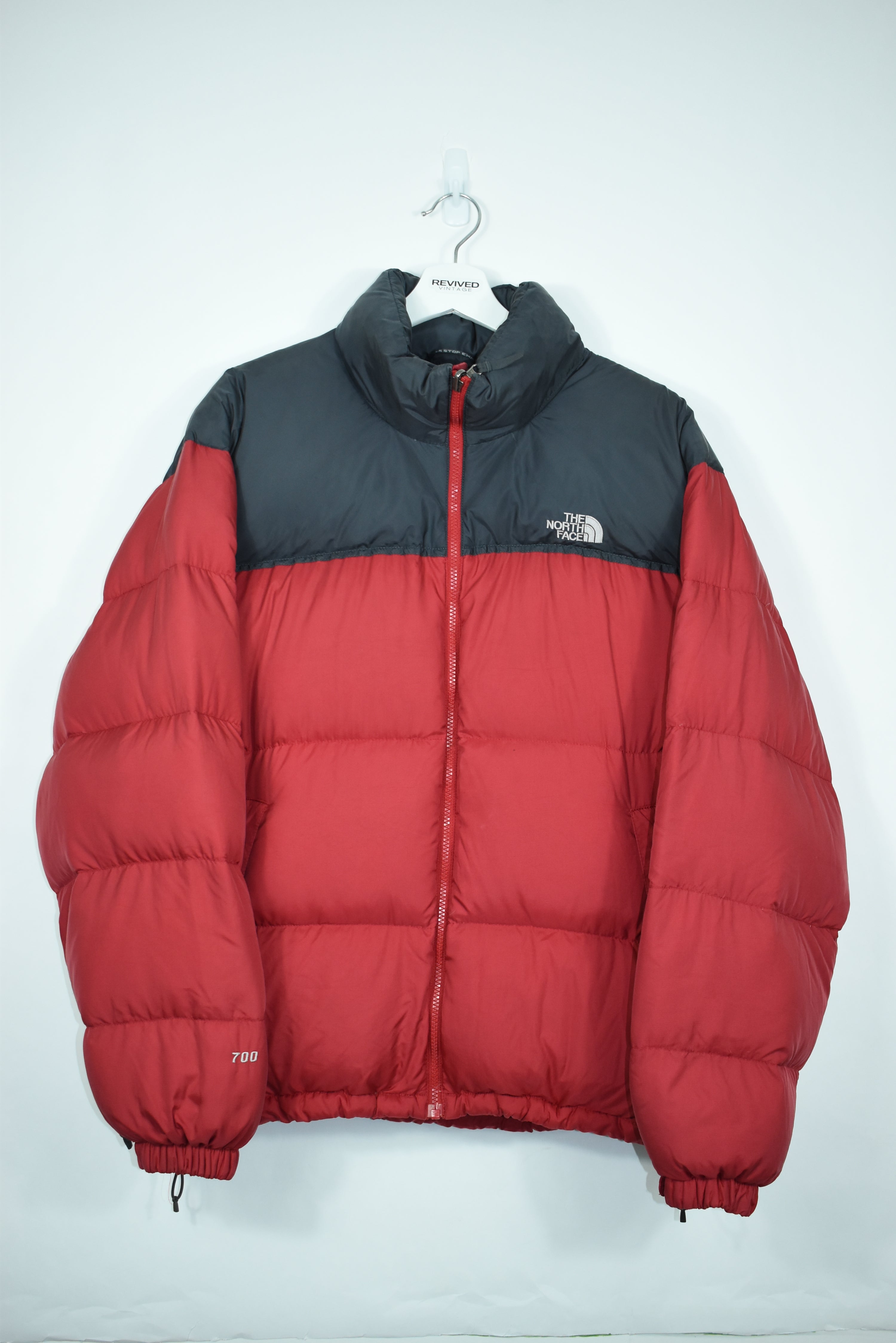 VINTAGE NORTH FACE NUPTSE 700 RED L/ XLARGE