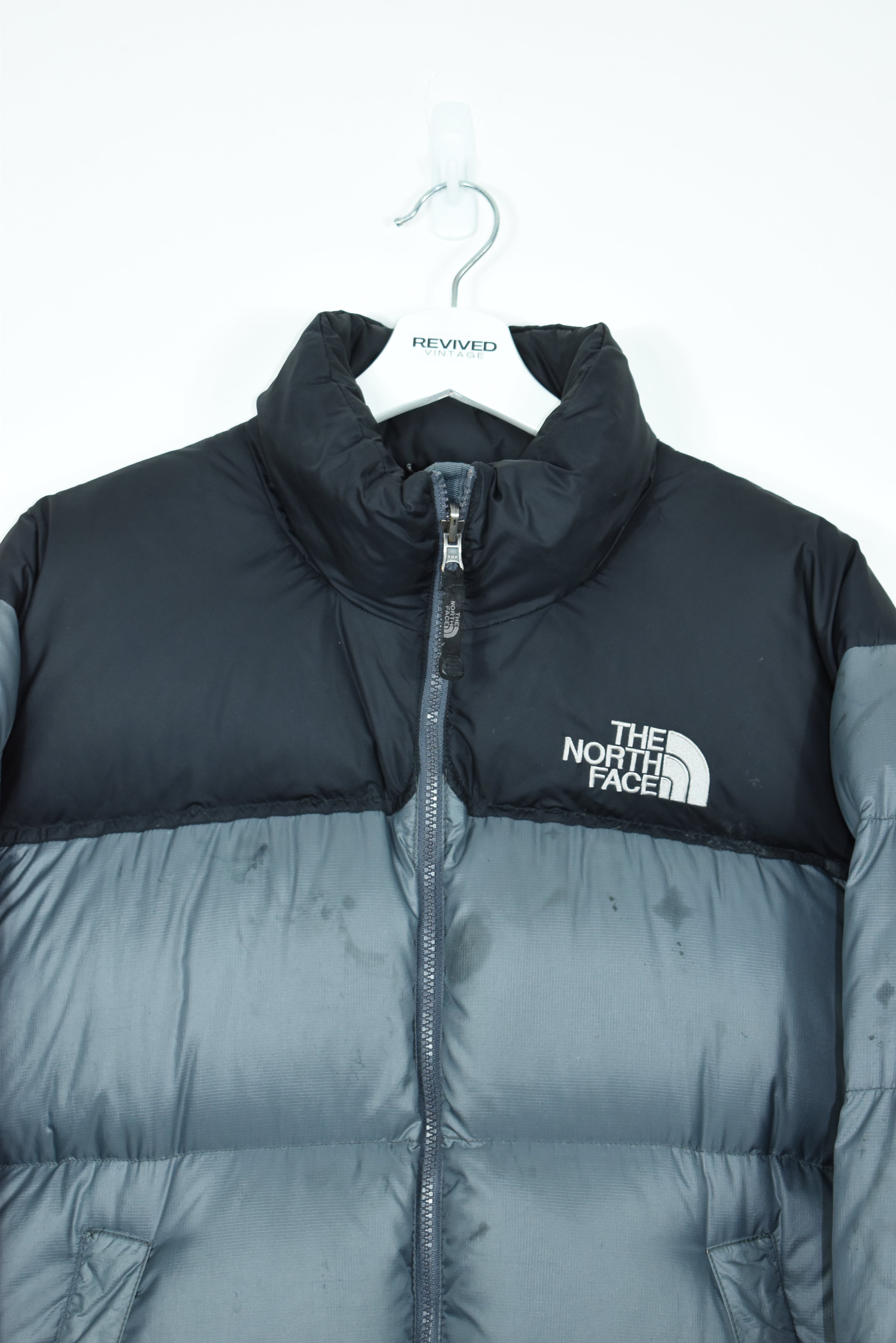 VINTAGE NORTH FACE NUPTSE 700 GREY LARGE