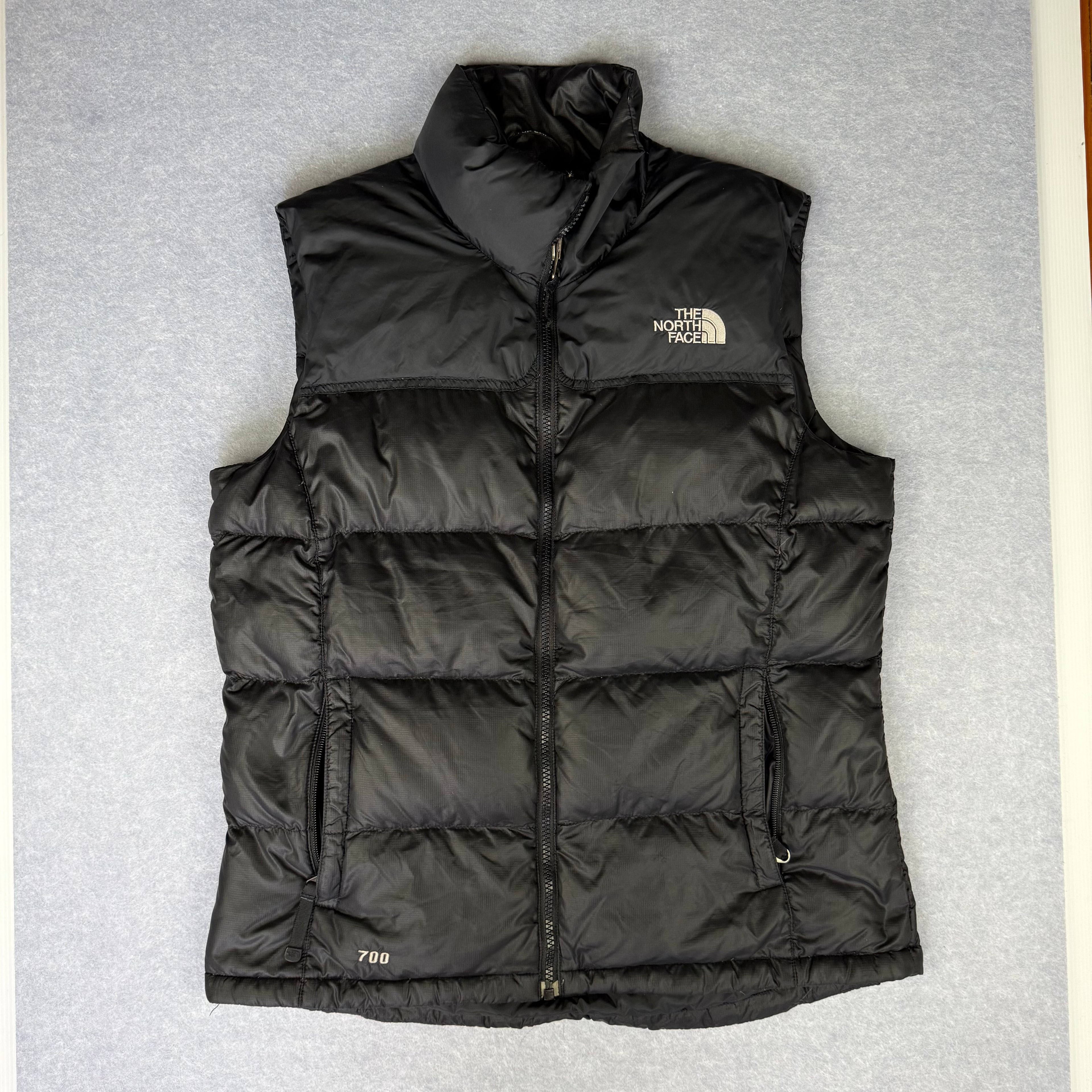 VINTAGE The North Face 1996 Nupste Down Vest size Small Black