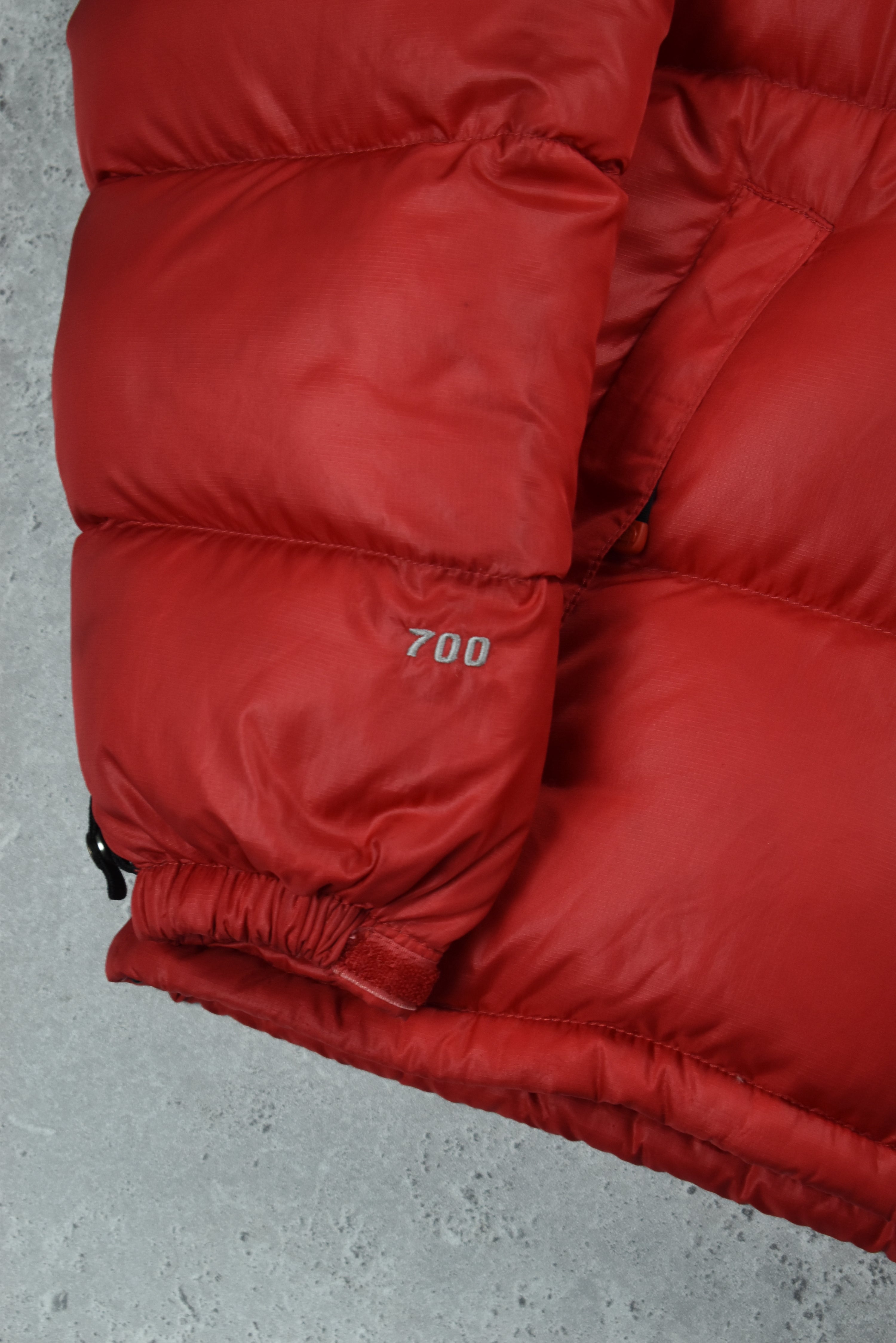 Vintage North Face 700 Nuptse Puffer Red Xlarge