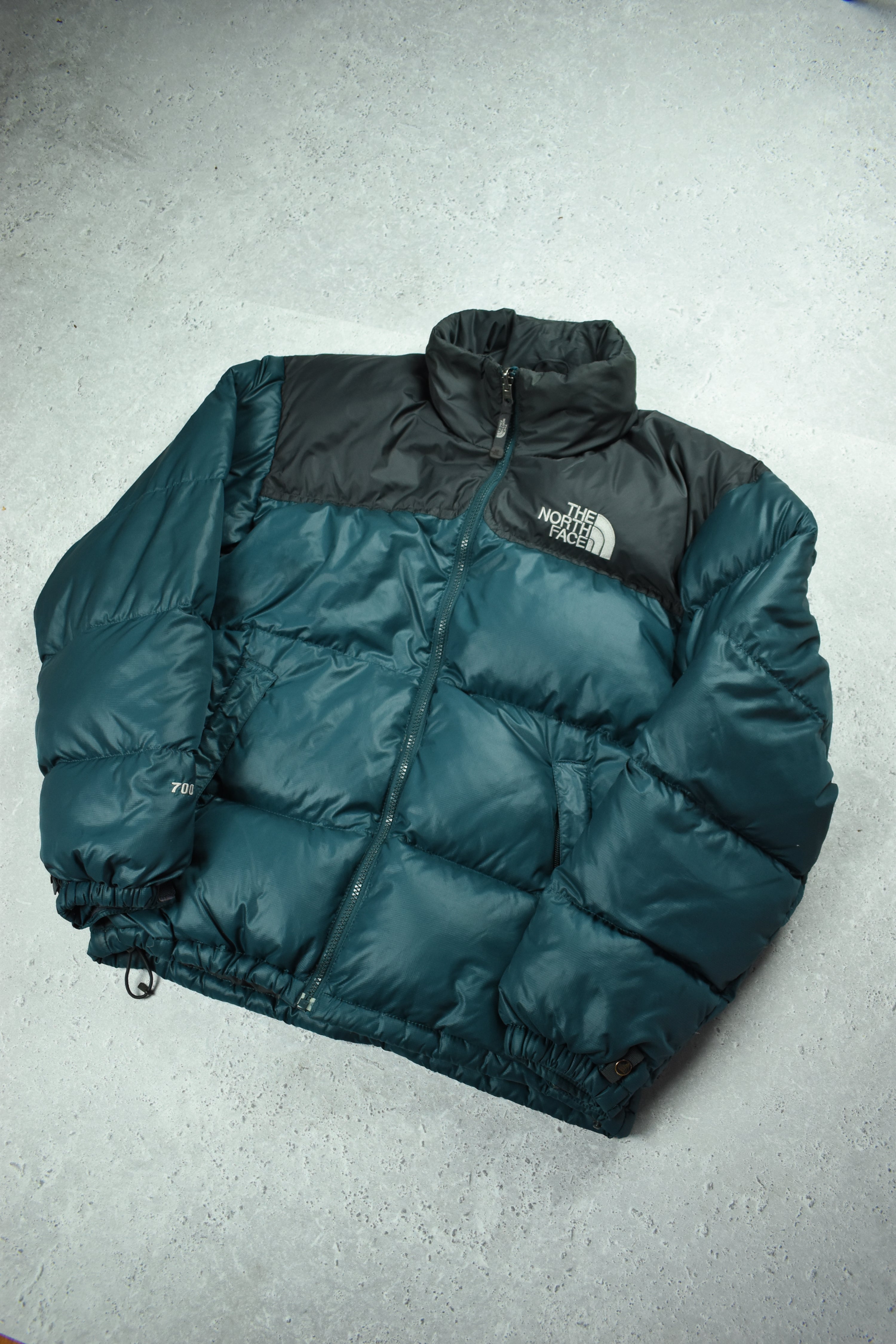 Vintage North Face 700 Nuptse Puffer Aqua Medium