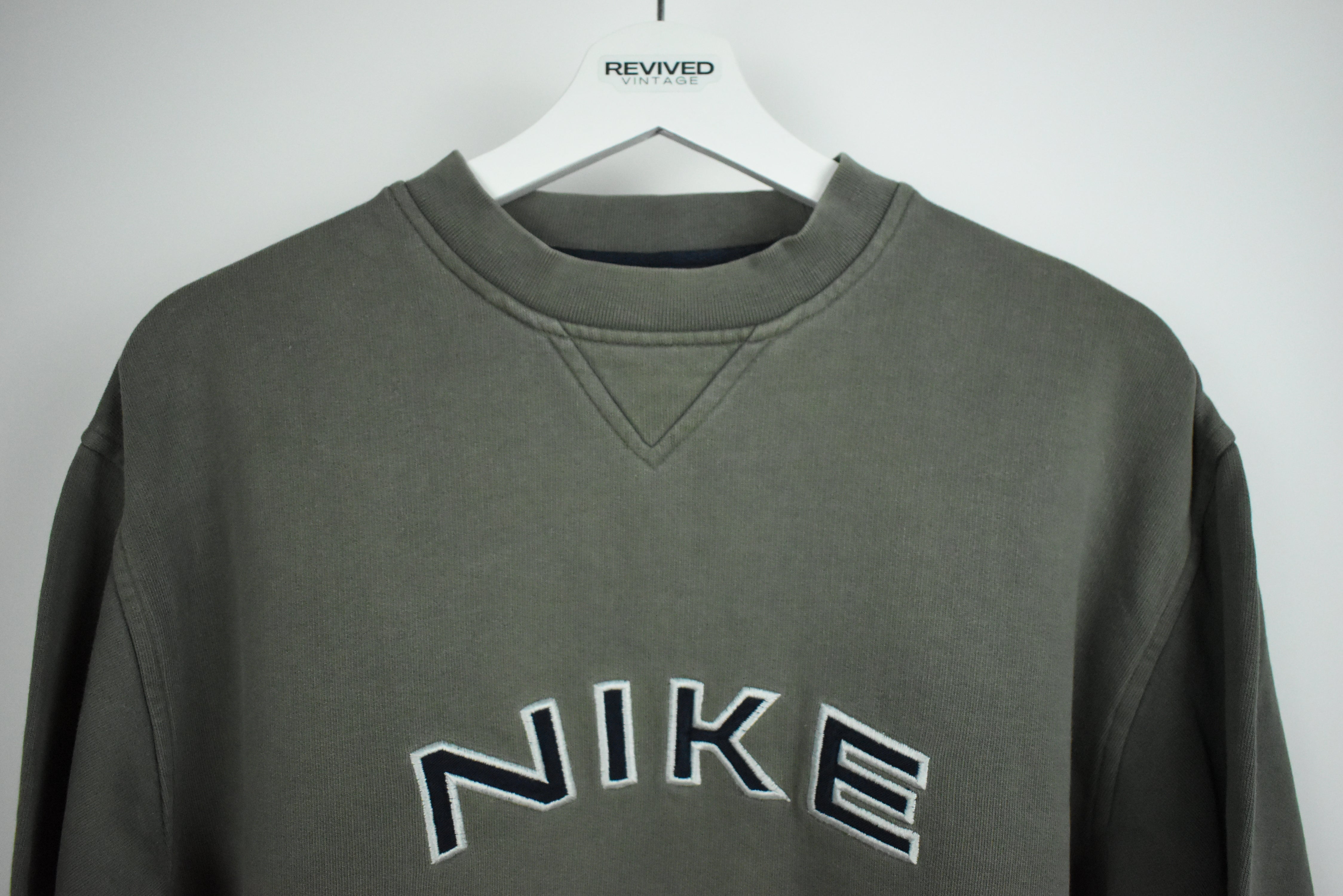 Vintage Nike Embroidered Sweatshirt Small
