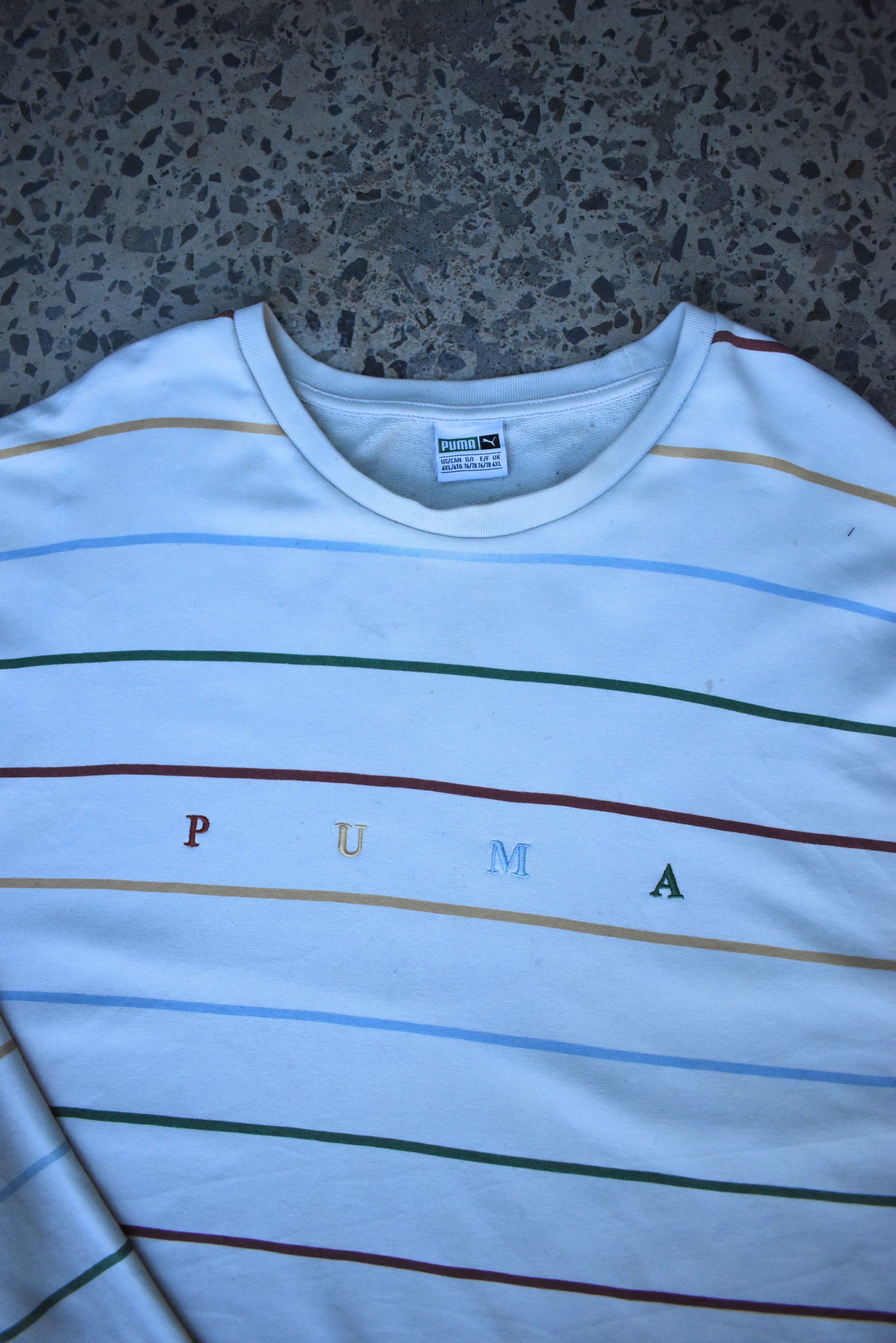 Vintage Puma Embroidered Logo Sweatshirt (Baggy) XXXL