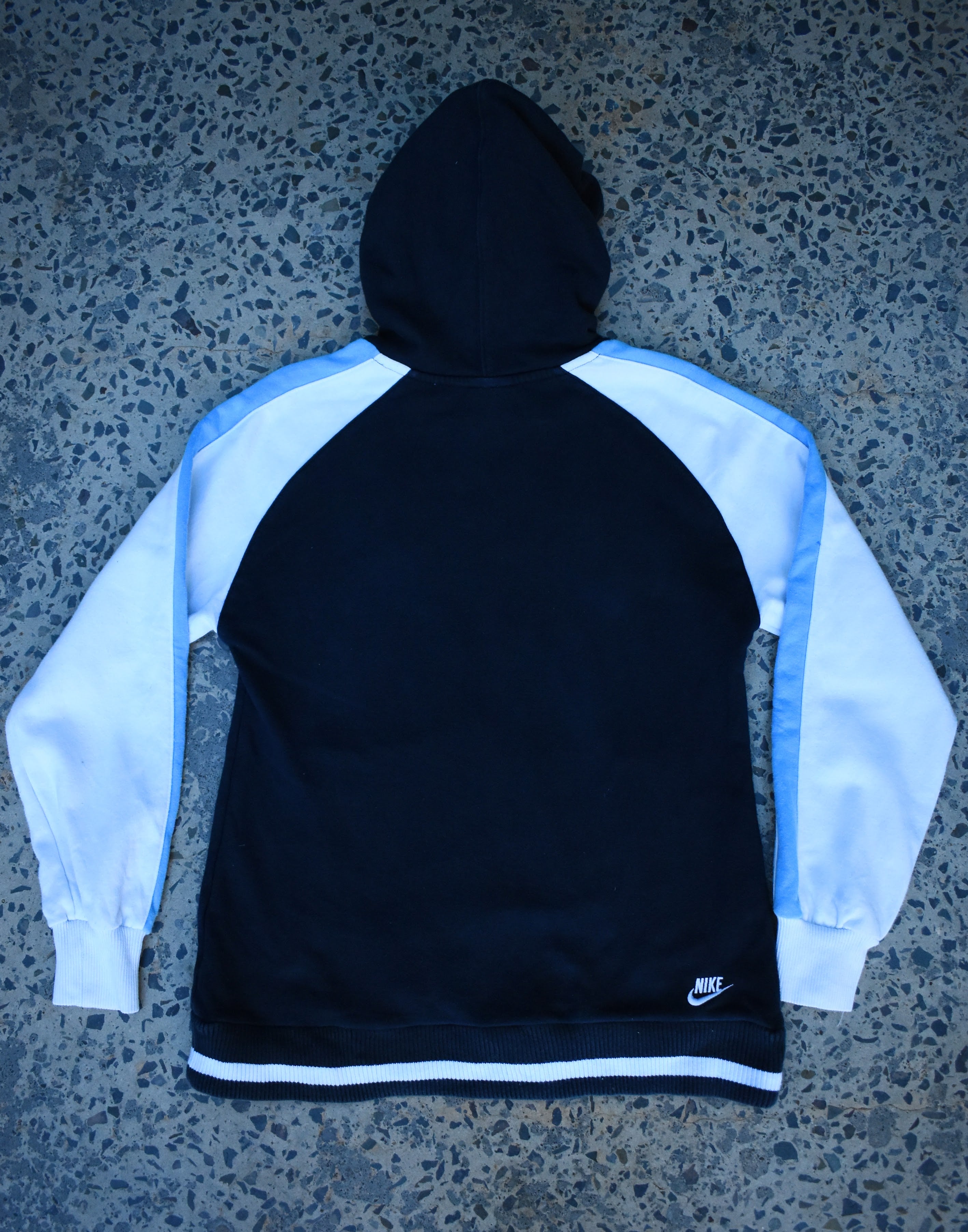 Vintage Nike Embroidered "Field Trails" Hoodie Small | Vintage Clothing