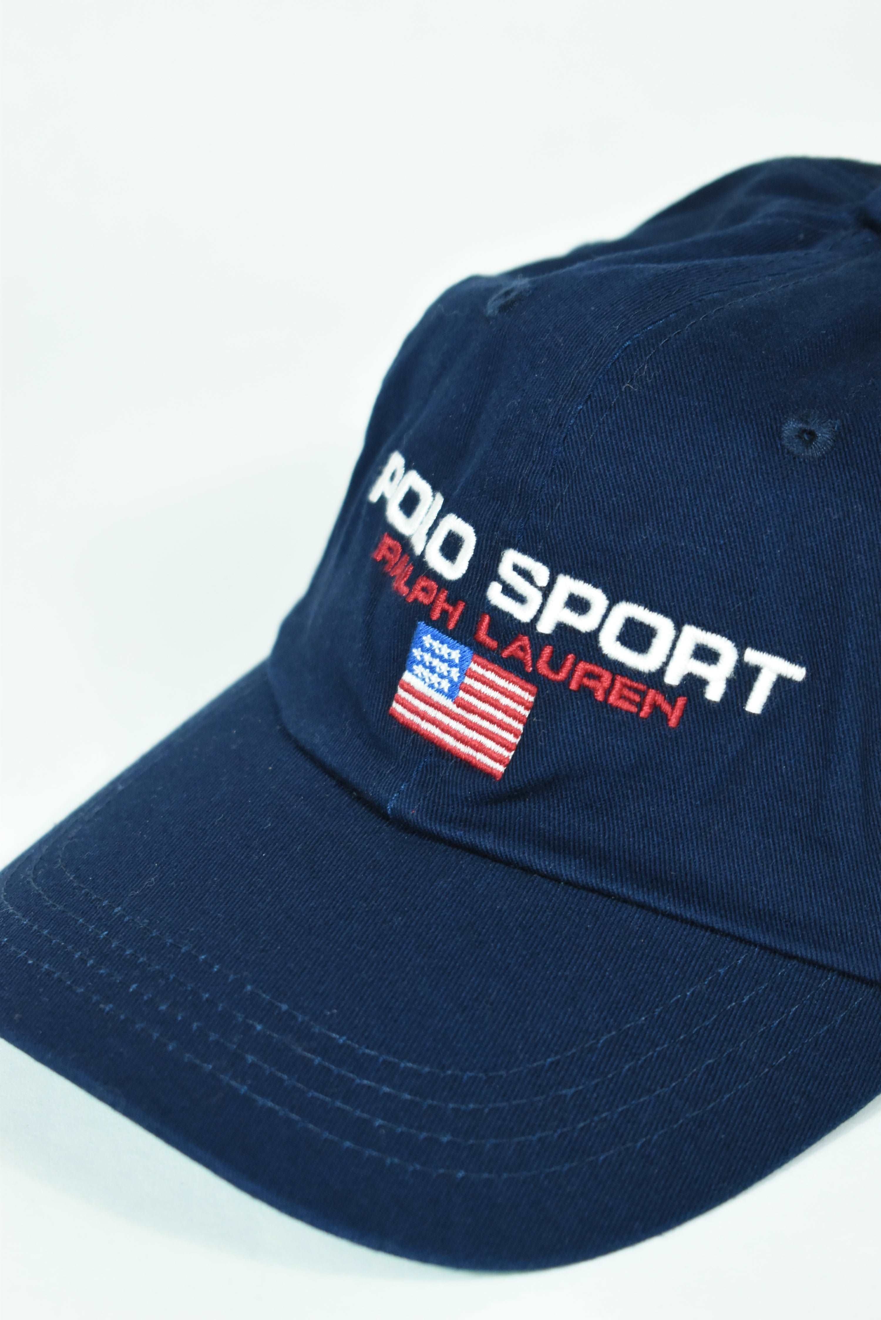 New Navy RL Polo Sport Embroidery Cap
