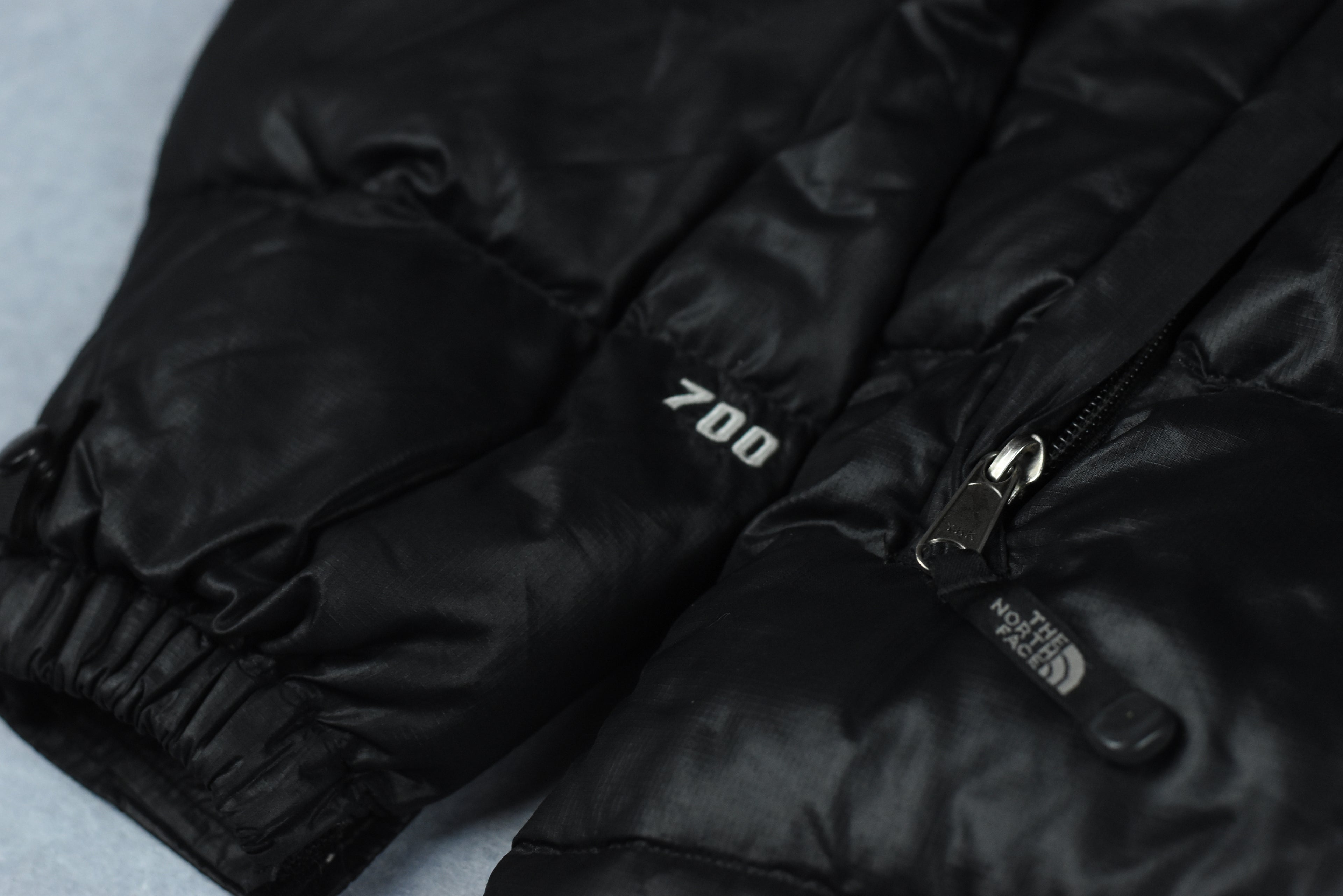 Vintage The North Face 700 Nuptse Puffer Jacket Black - Extra Small