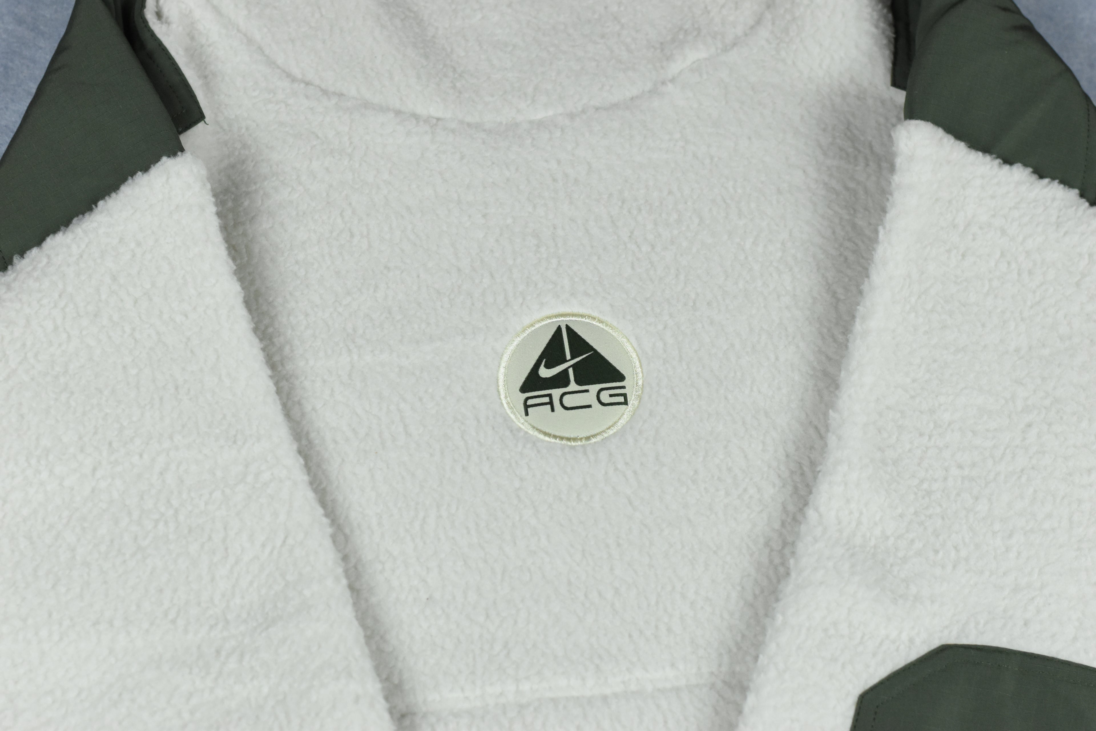 VINTAGE Nike ACG Vintage Ninja Sherpa Fleece Balaclava Sweatshirt Jacket