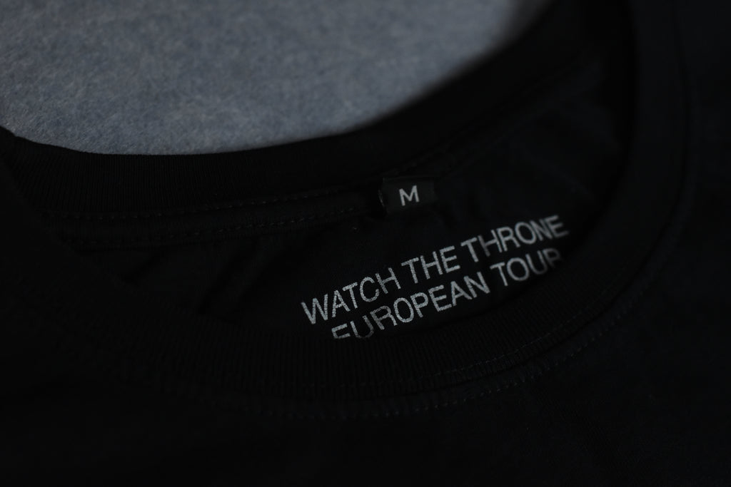 Kanye & Jay-Z Watch The Throne European Tour T-Shirt