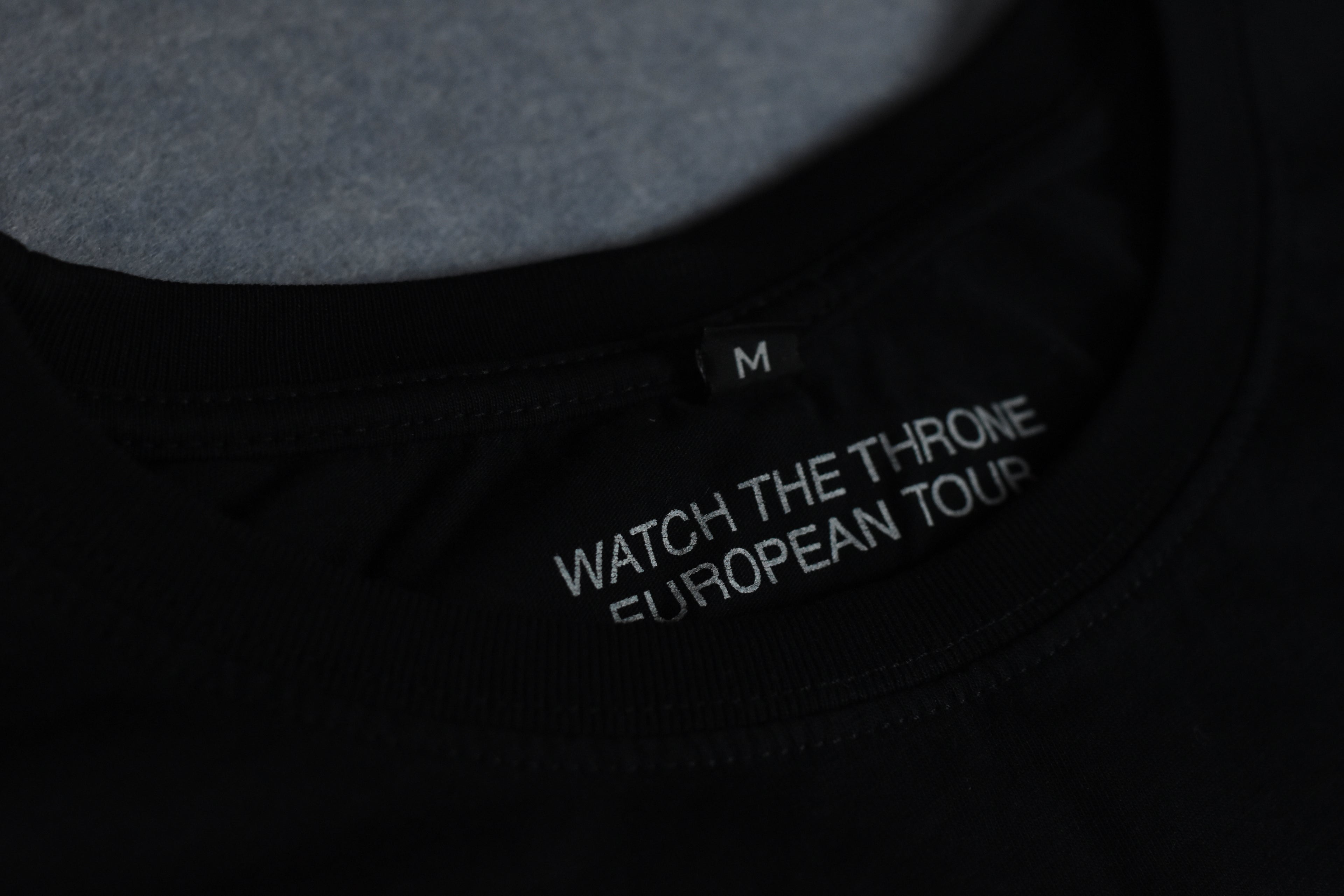 Kanye & Jay-Z Watch The Throne European Tour T-Shirt