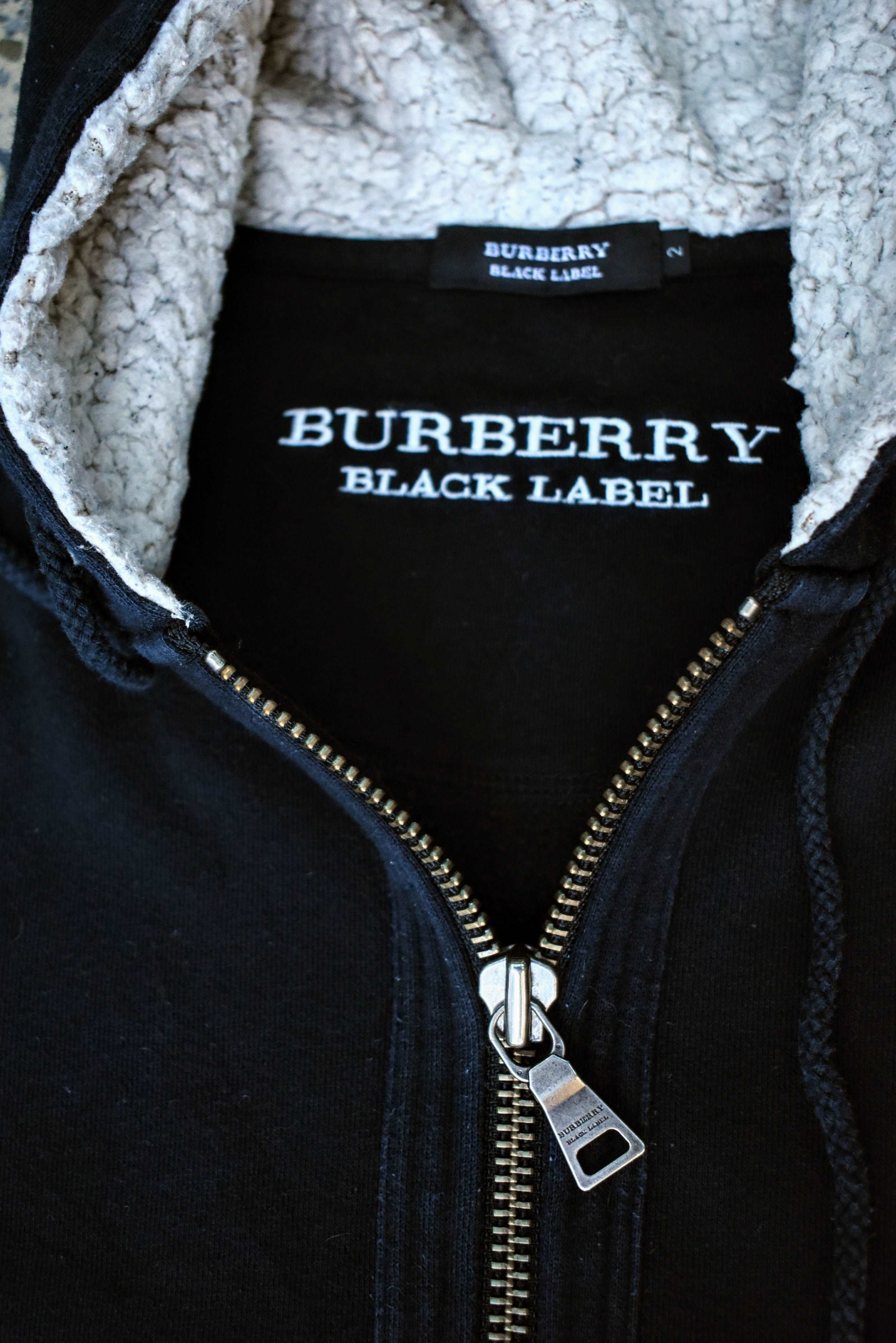 Vintage Burberry "Black Label" Hoodie Small