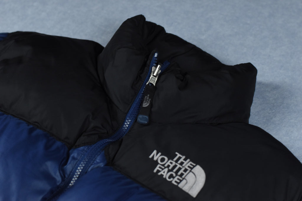 Vintage The North Face 700 Retro 1996 Nuptse Puffer Jacket Dark Blue (Navy) - Small Men's