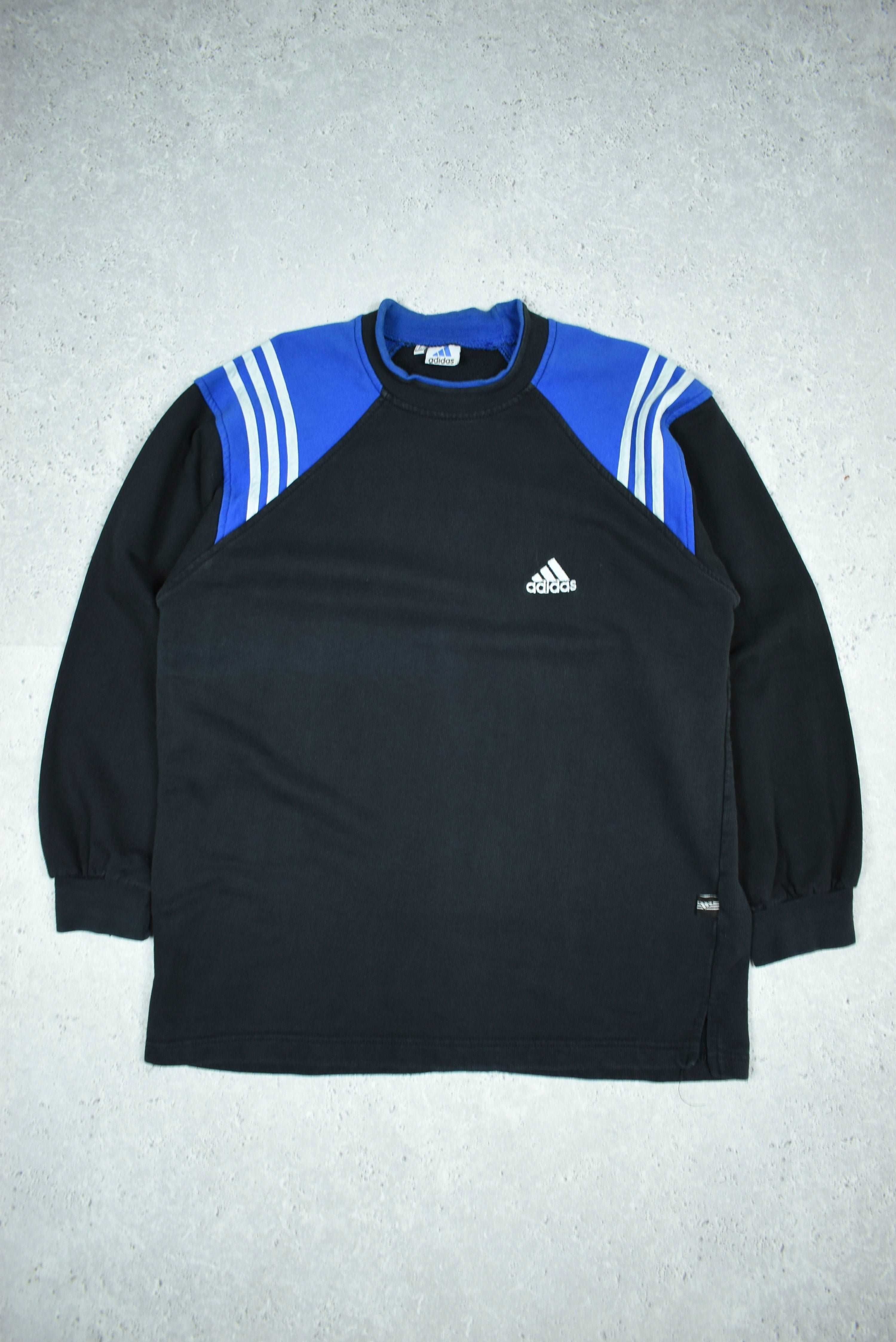 Vintage Adidas Embroidered Sweatshirt Medium