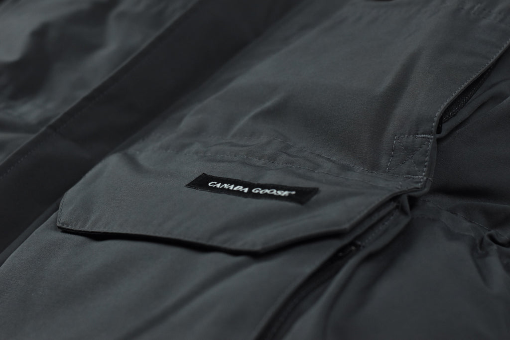 Vintage Canada Goose Expedition Parka 4565M — Graphite — Large