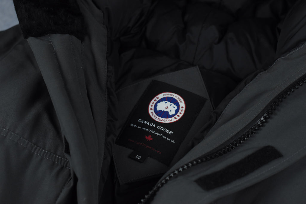 Vintage Canada Goose Expedition Parka 4565M — Graphite — Large