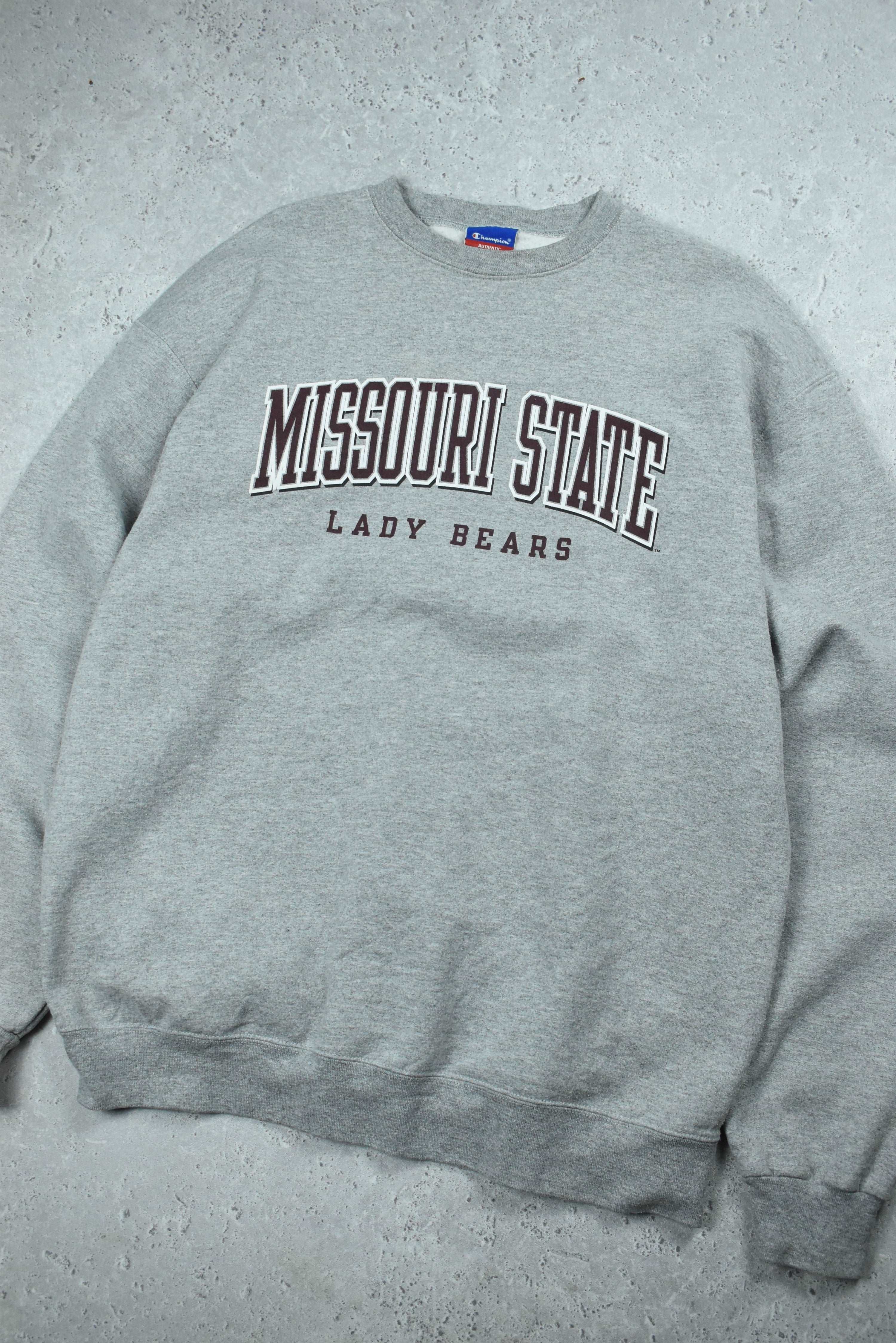 Vintage Champion Missouri State Sweatshirt XL
