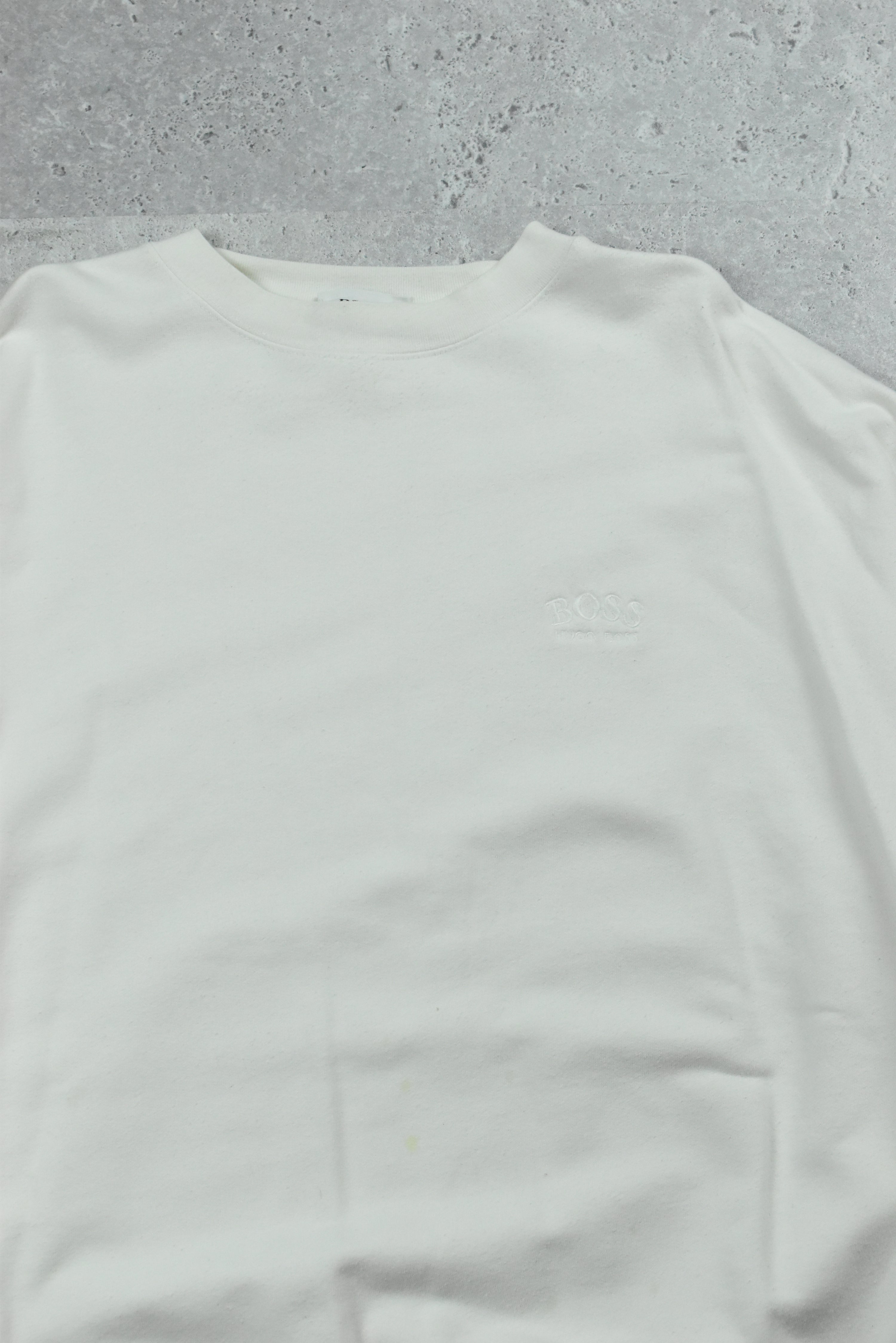 Vintage Hugo Boss Embroidered Sweatshirt XL