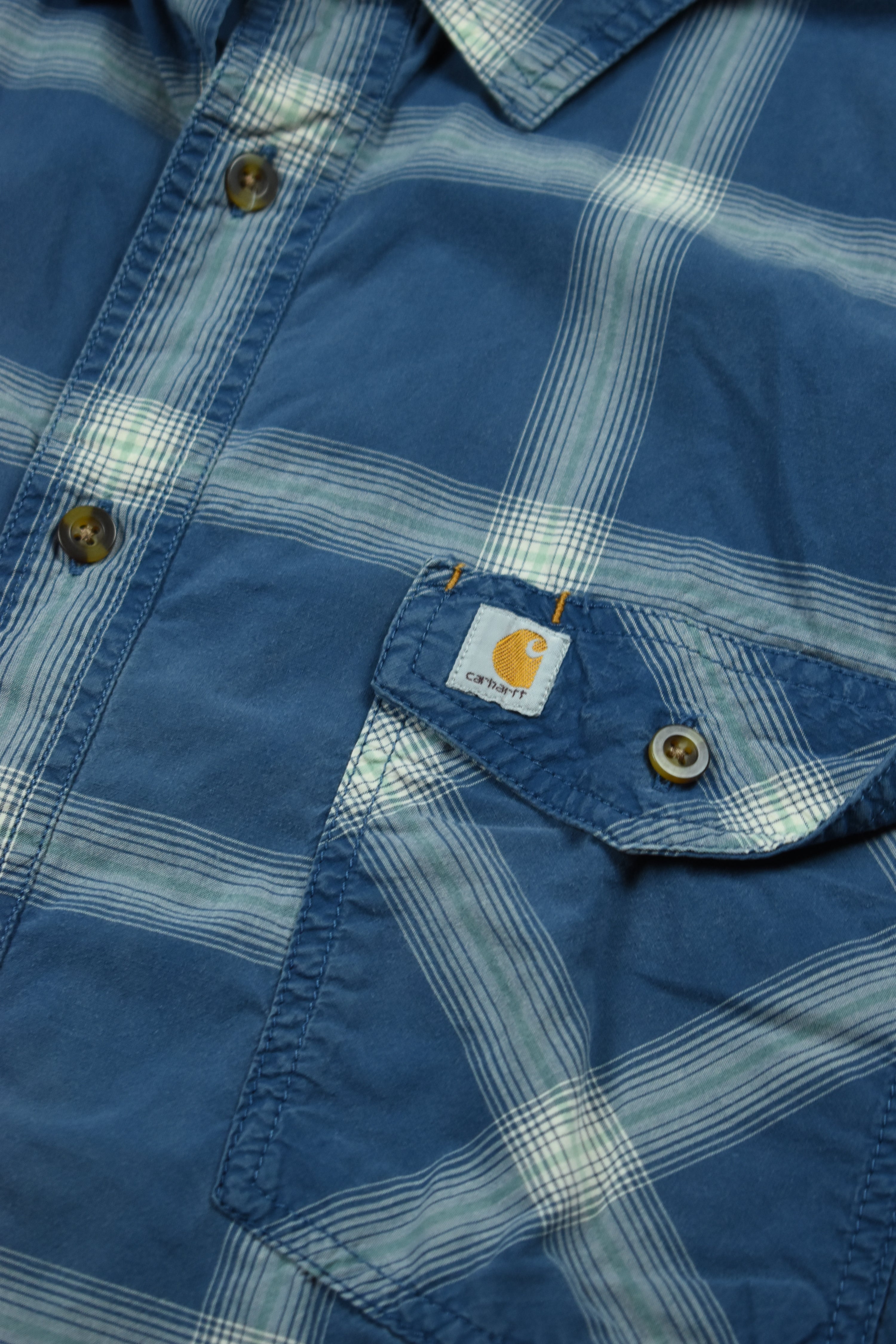 Vintage Carhartt Button Up Casual Shirt XXL