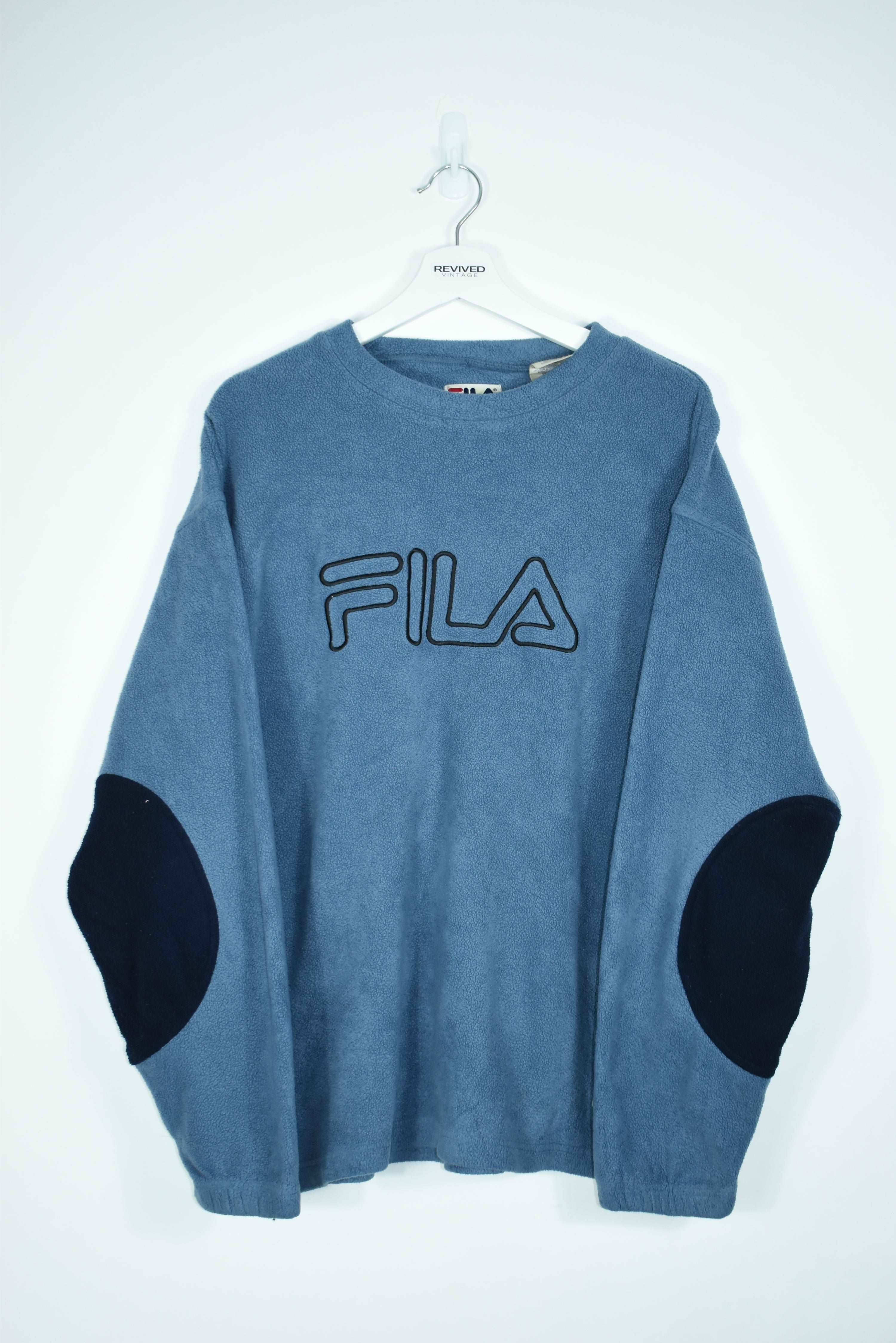 Vintage Fila Embroidered Fleece XL