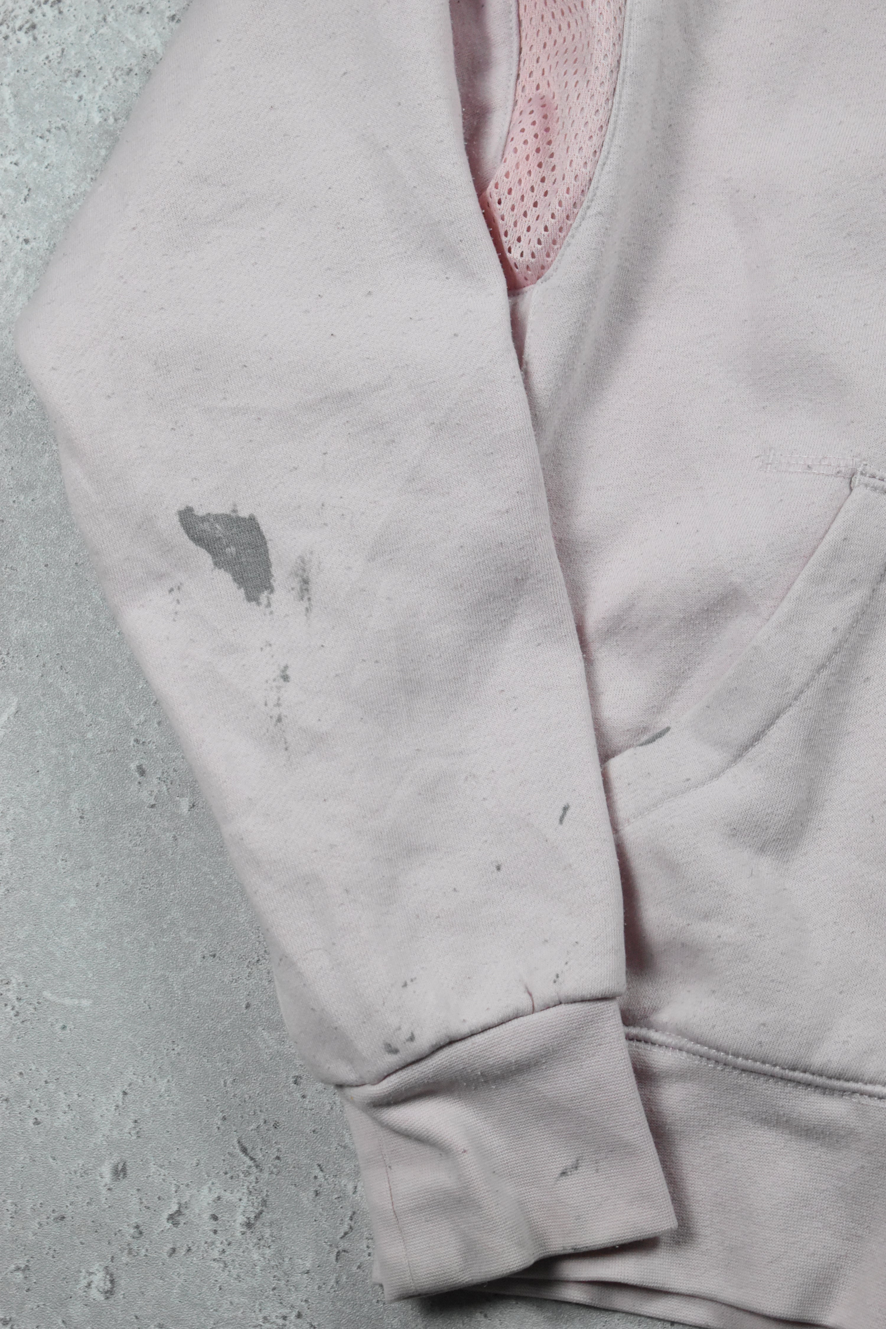 Vintage Nike Embroidered Double Sided Full Zip Hoodie Women's Small | Vintage Clothing