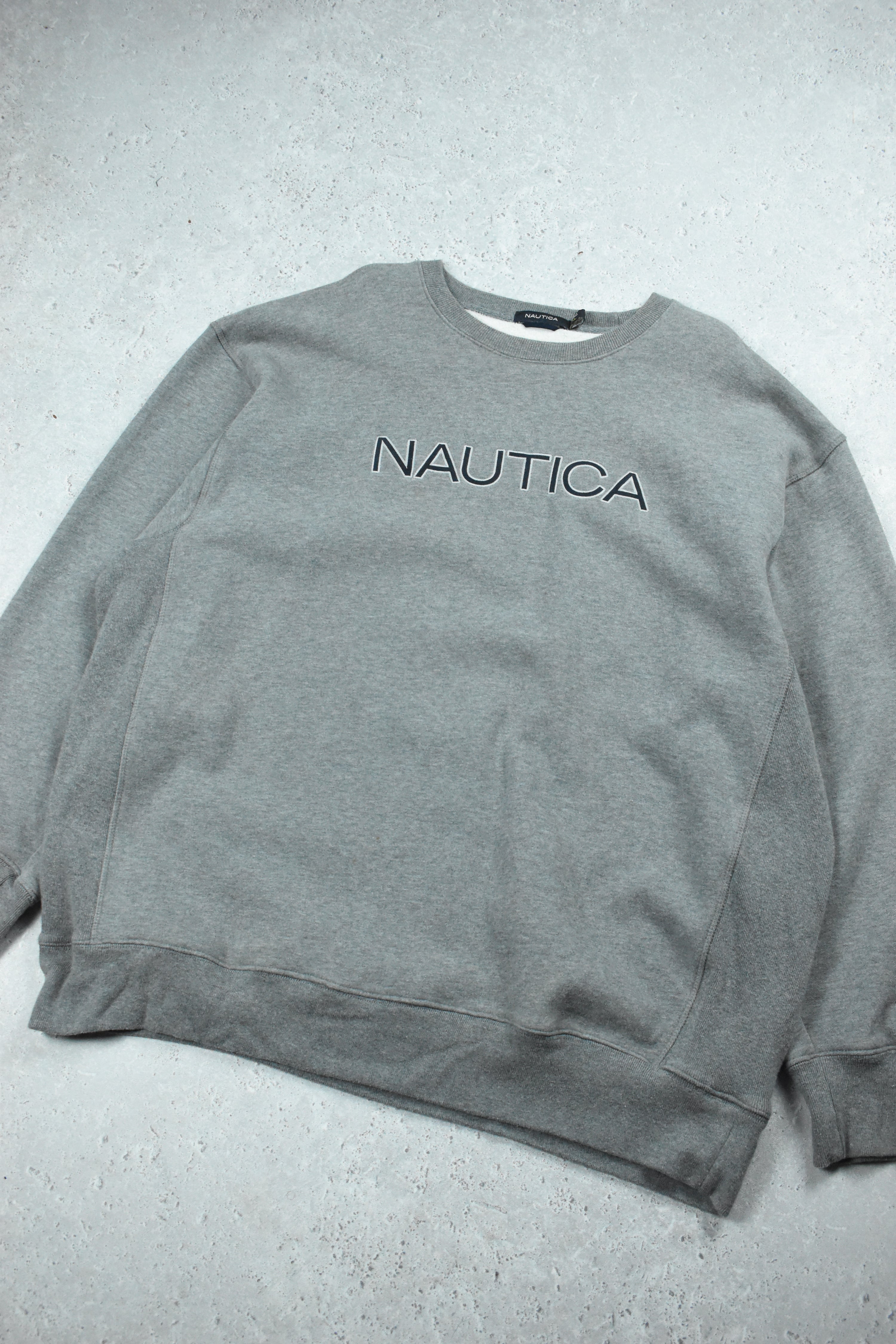 Vintage Nautica Embroidered Logo Sweatshirt XXL