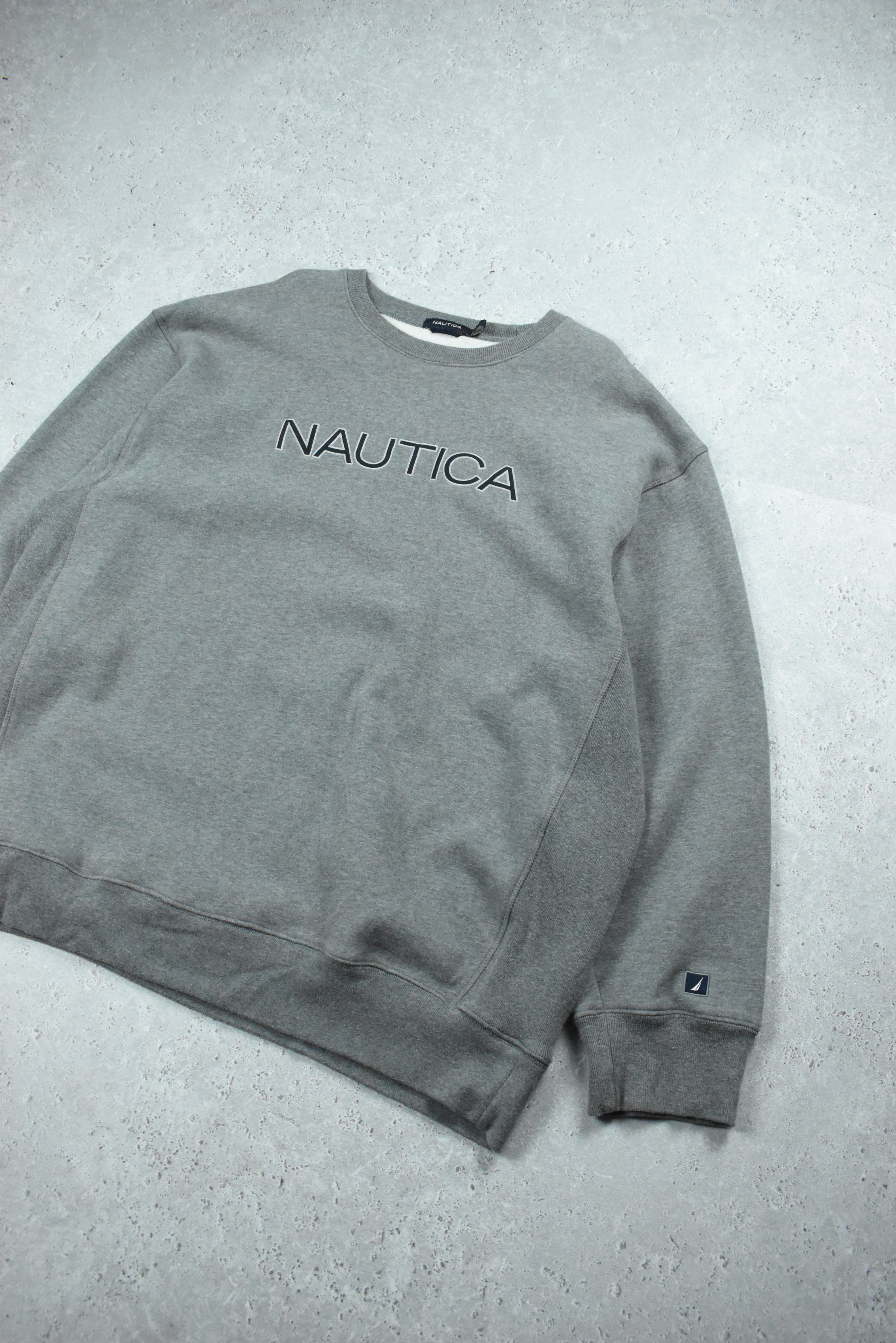 Vintage Nautica Embroidered Logo Sweatshirt XXL