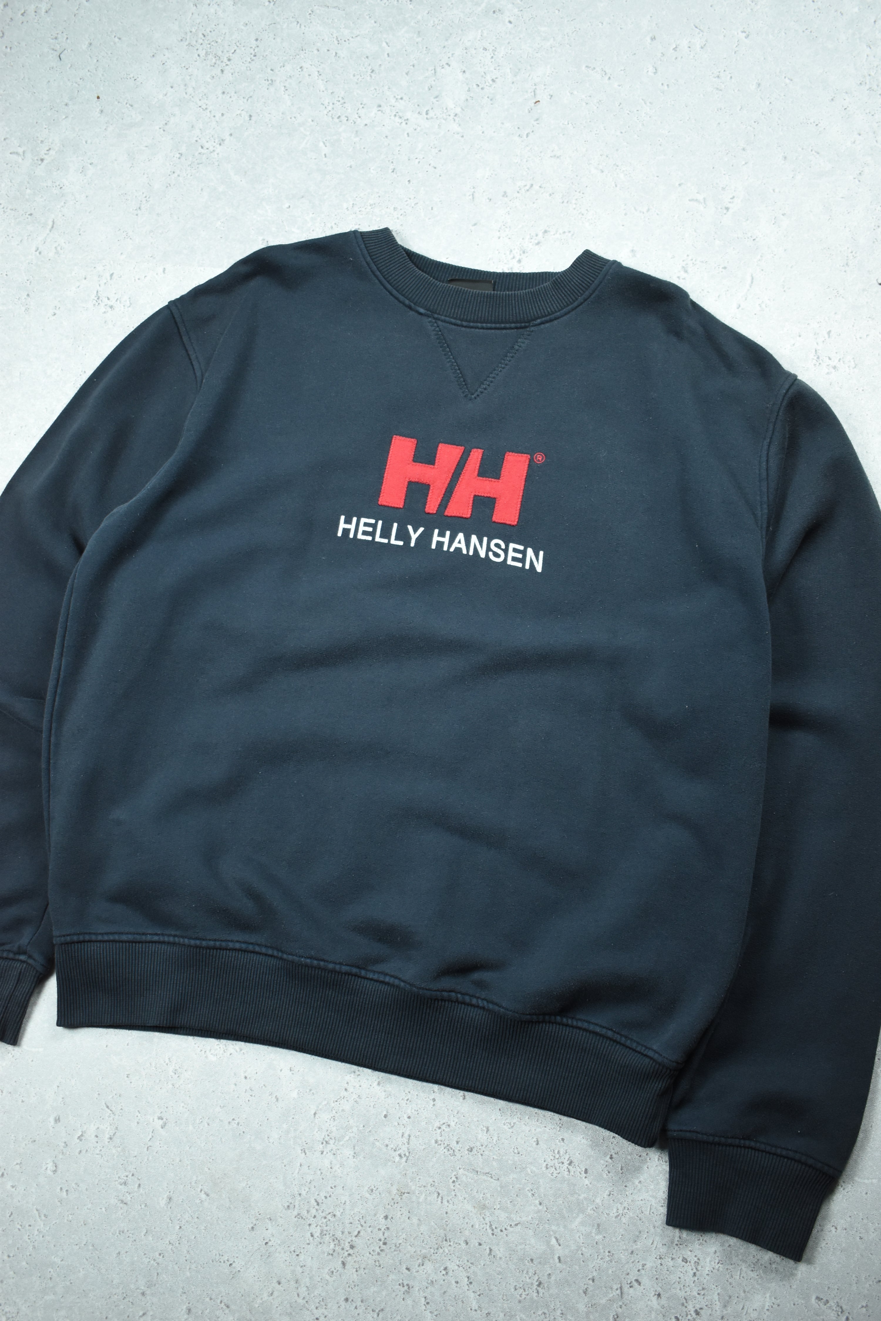 Vintage Helly Hansen Embroidery Sweatshirt Large