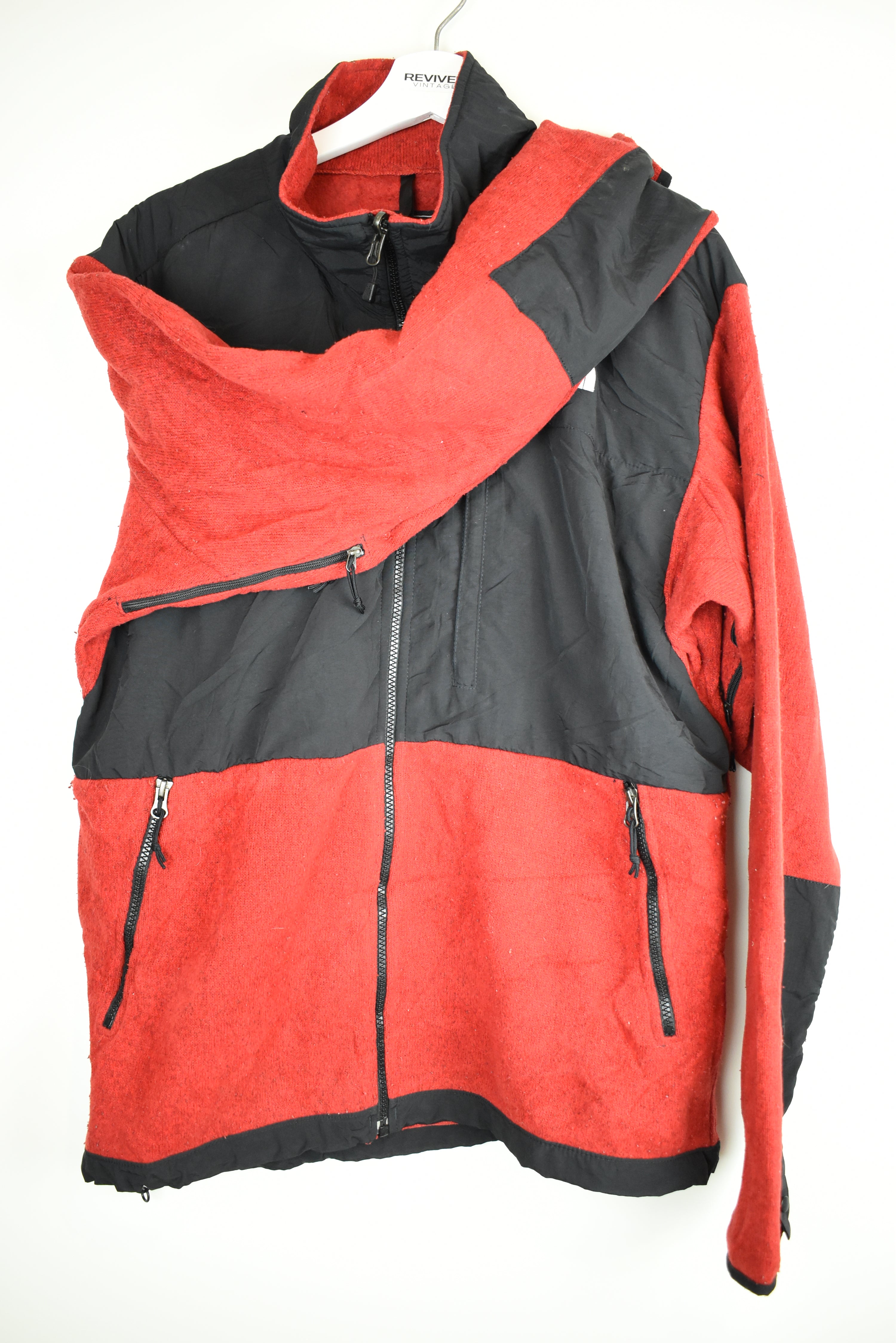 Vintage North Face Denali Red Fleece Large | Vintage Clothing