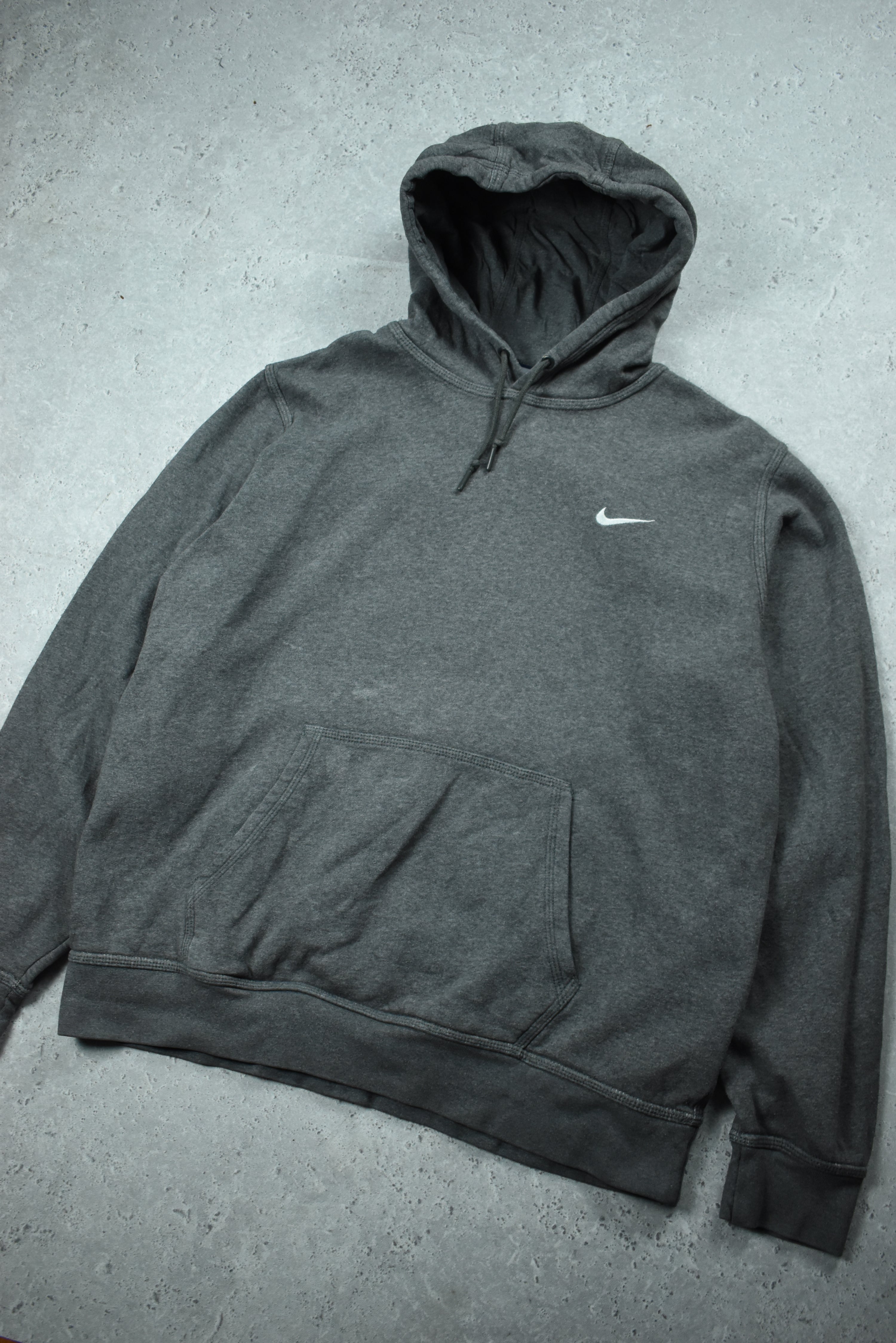 Vintage Nike Small Swoosh Embroidery Hoodie Xlarge