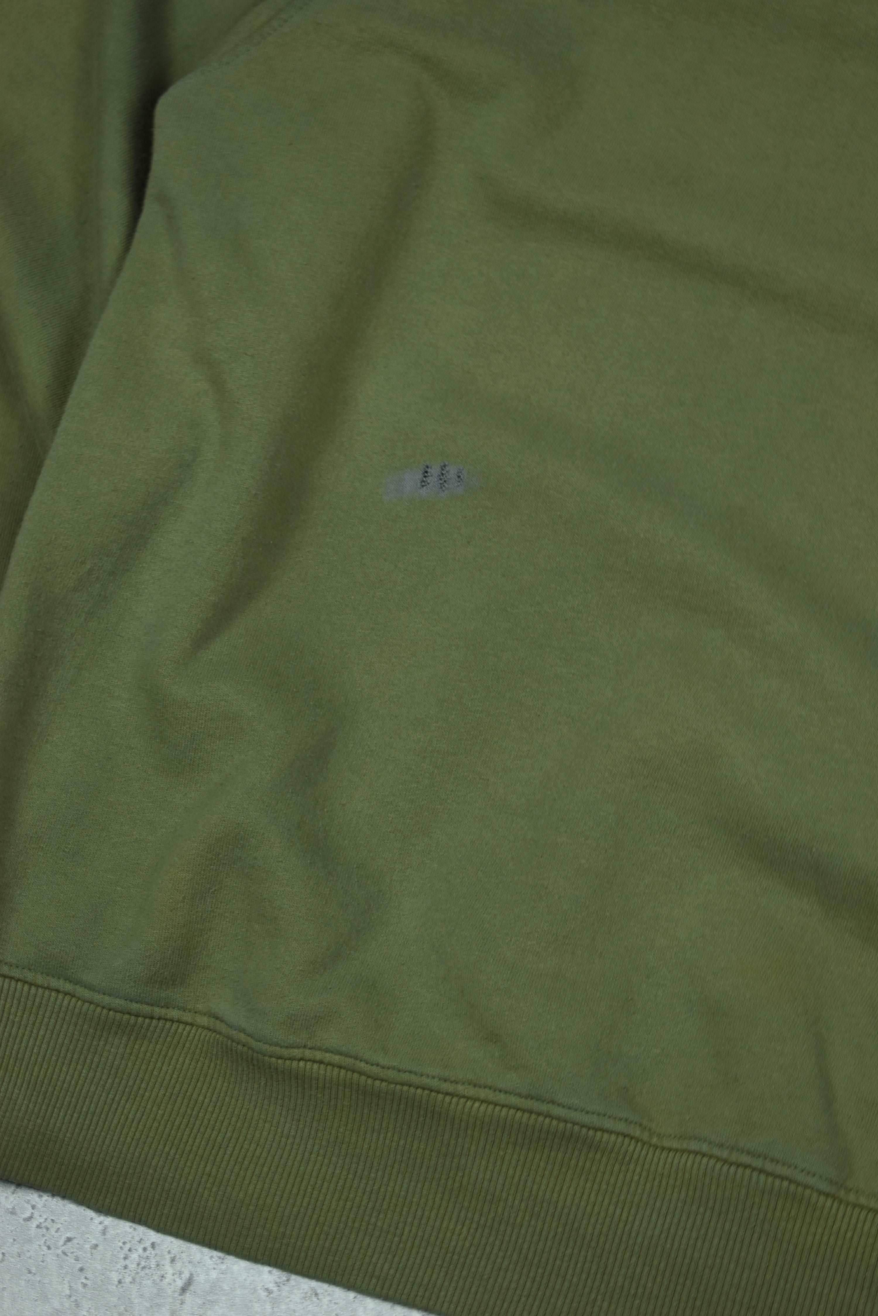 Vintage Champion Embroidered Small Logo Sweatshirt Forrest Green XXL