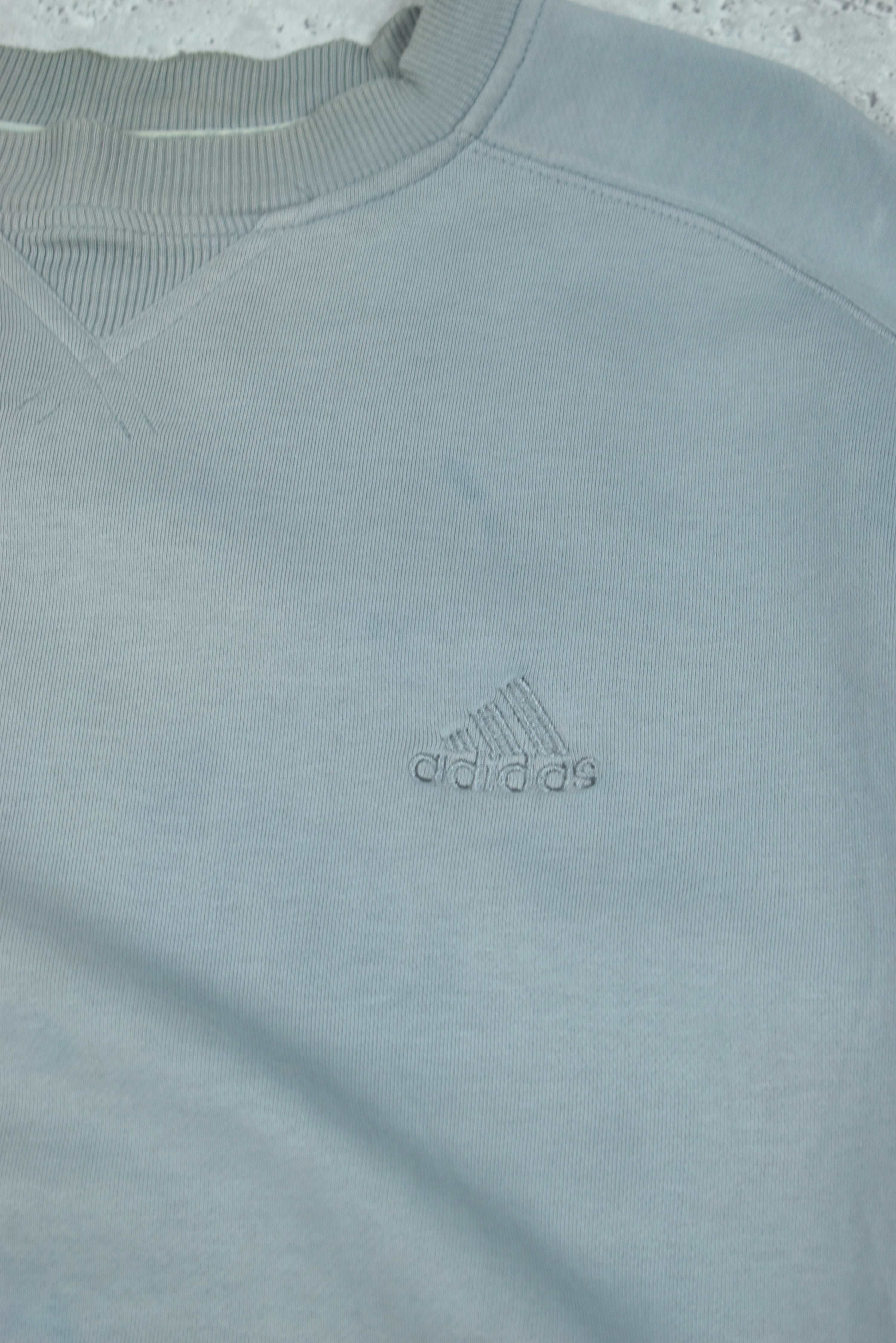 Vintage Adidas Embroidered Logo Sweatshirt XL