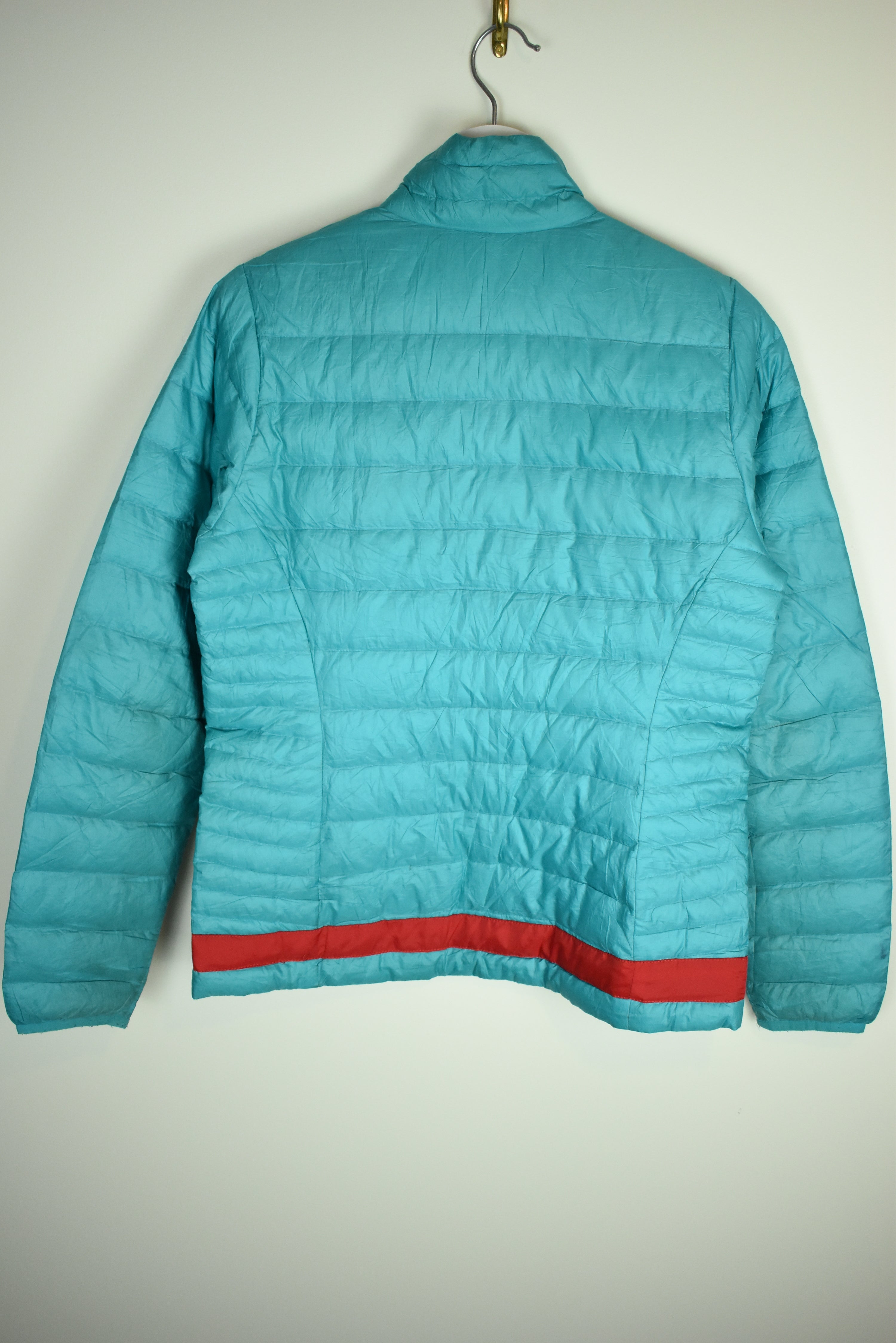 Vintage Patagonia Turquoise Puffer Jacket Small | Vintage Clothing