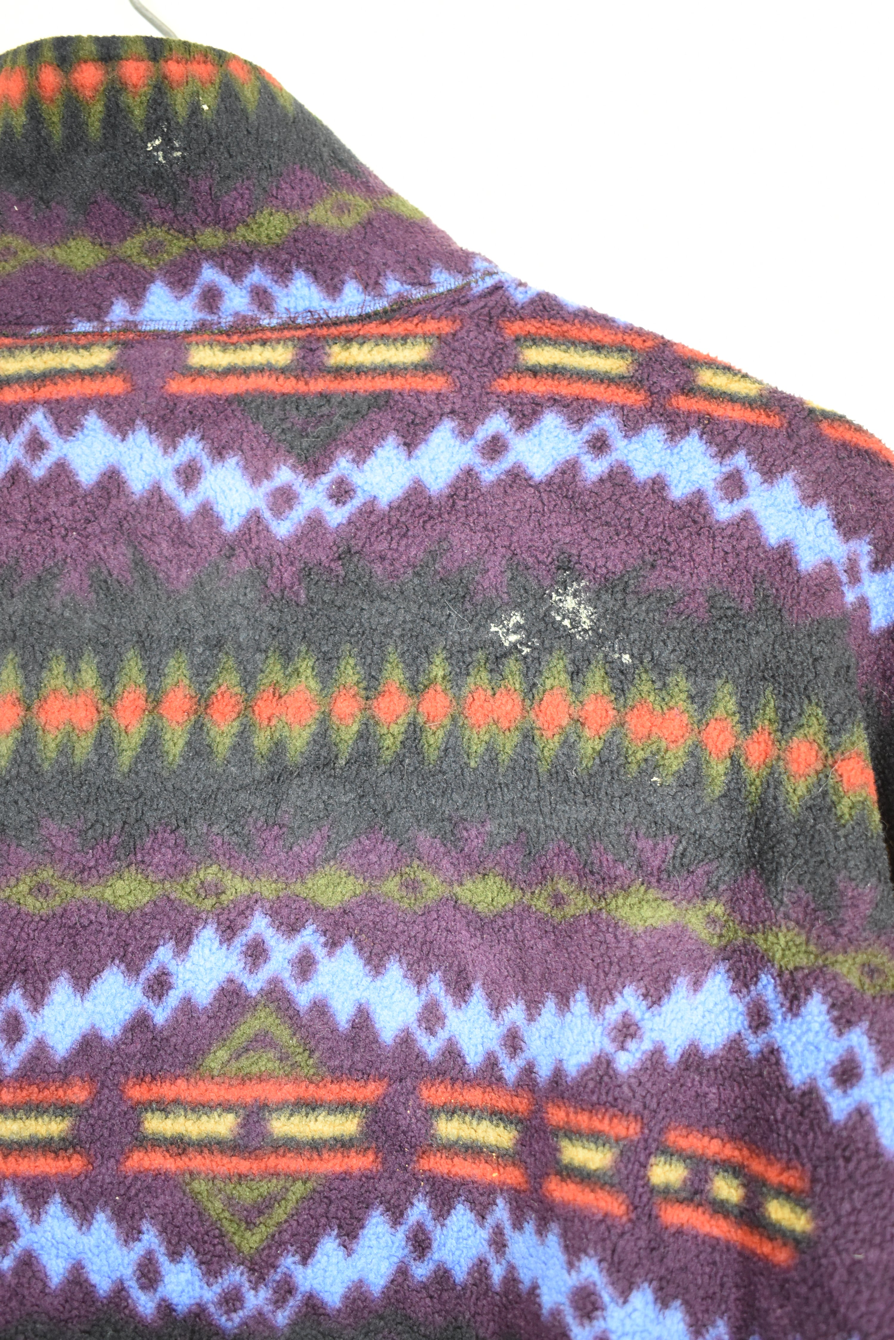 Vintage 90's Patagonia Printed Synchilla Shearling Sweater Fleece XL
